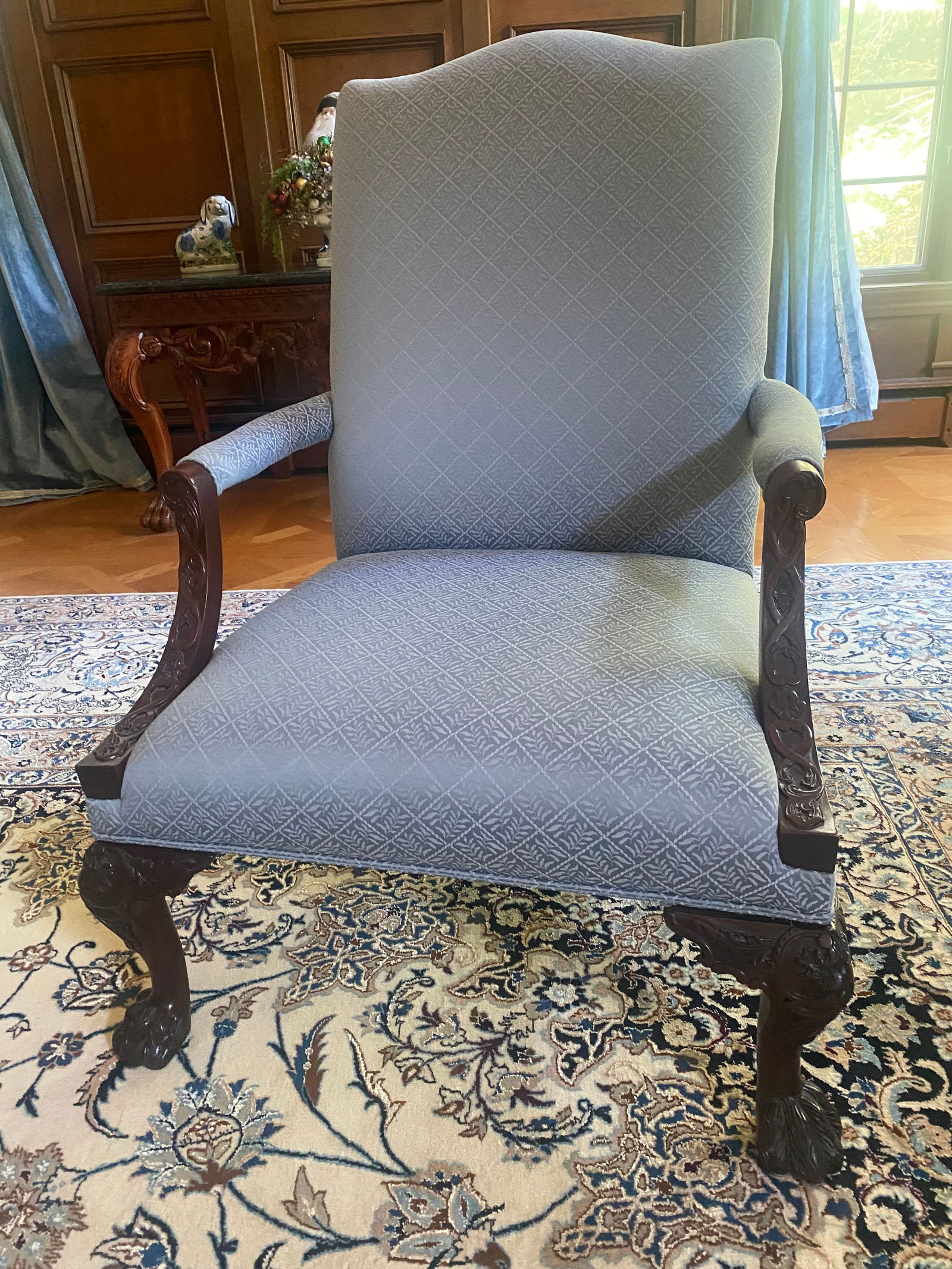 Henredon Historic Natchez Collection Club Chair - 6