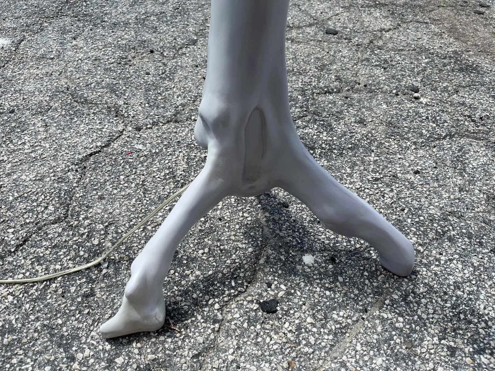 Serge Roche Style Faux Bois Floor Lamp - 10