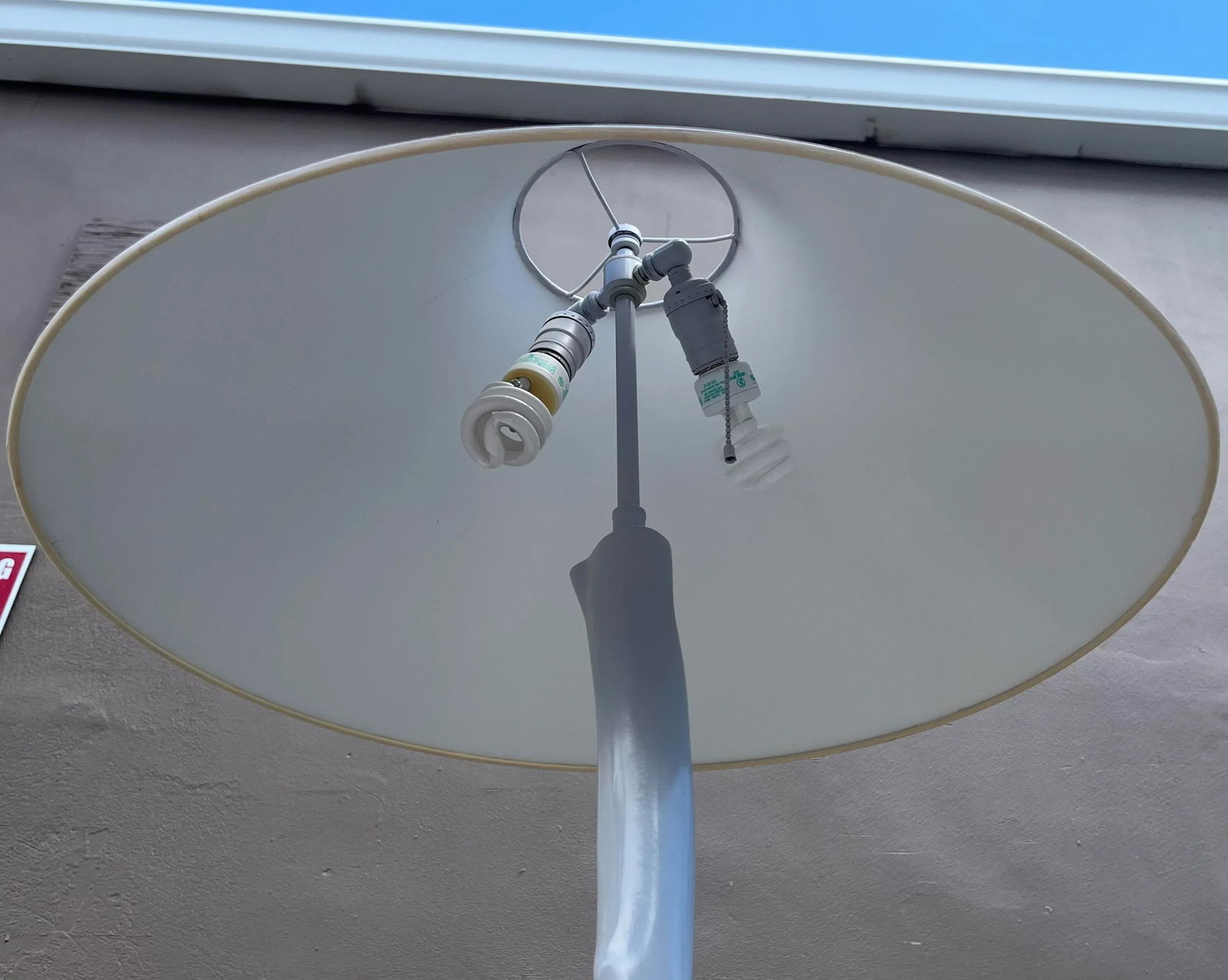 Serge Roche Style Faux Bois Floor Lamp - 5