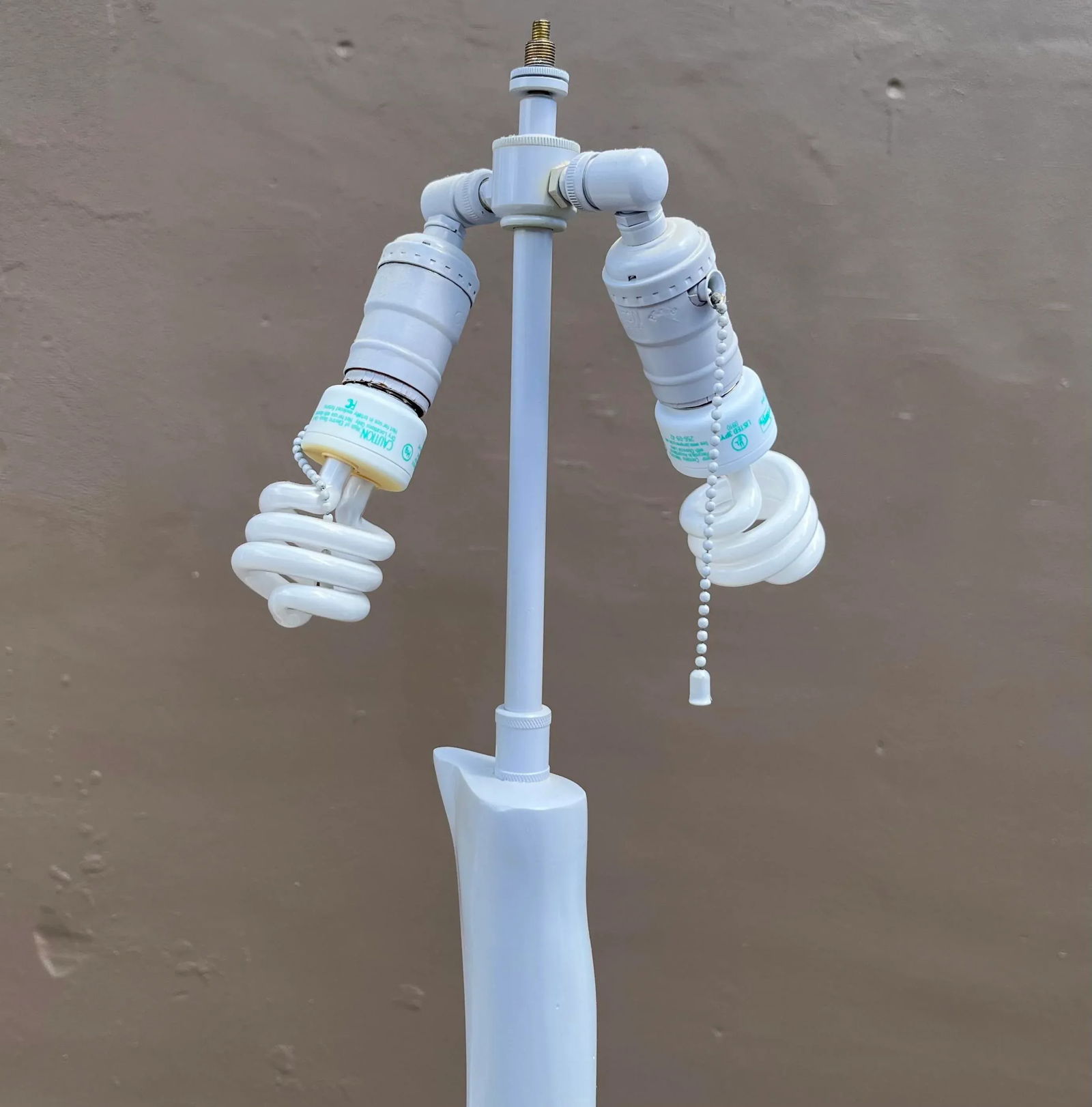 Serge Roche Style Faux Bois Floor Lamp - 7