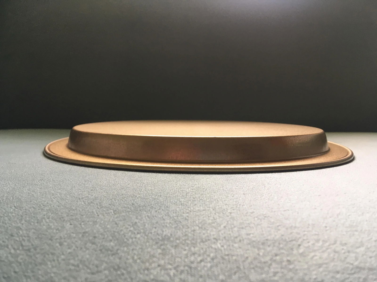 Vintage Teal & Gold Eagle Serving Tray - 2