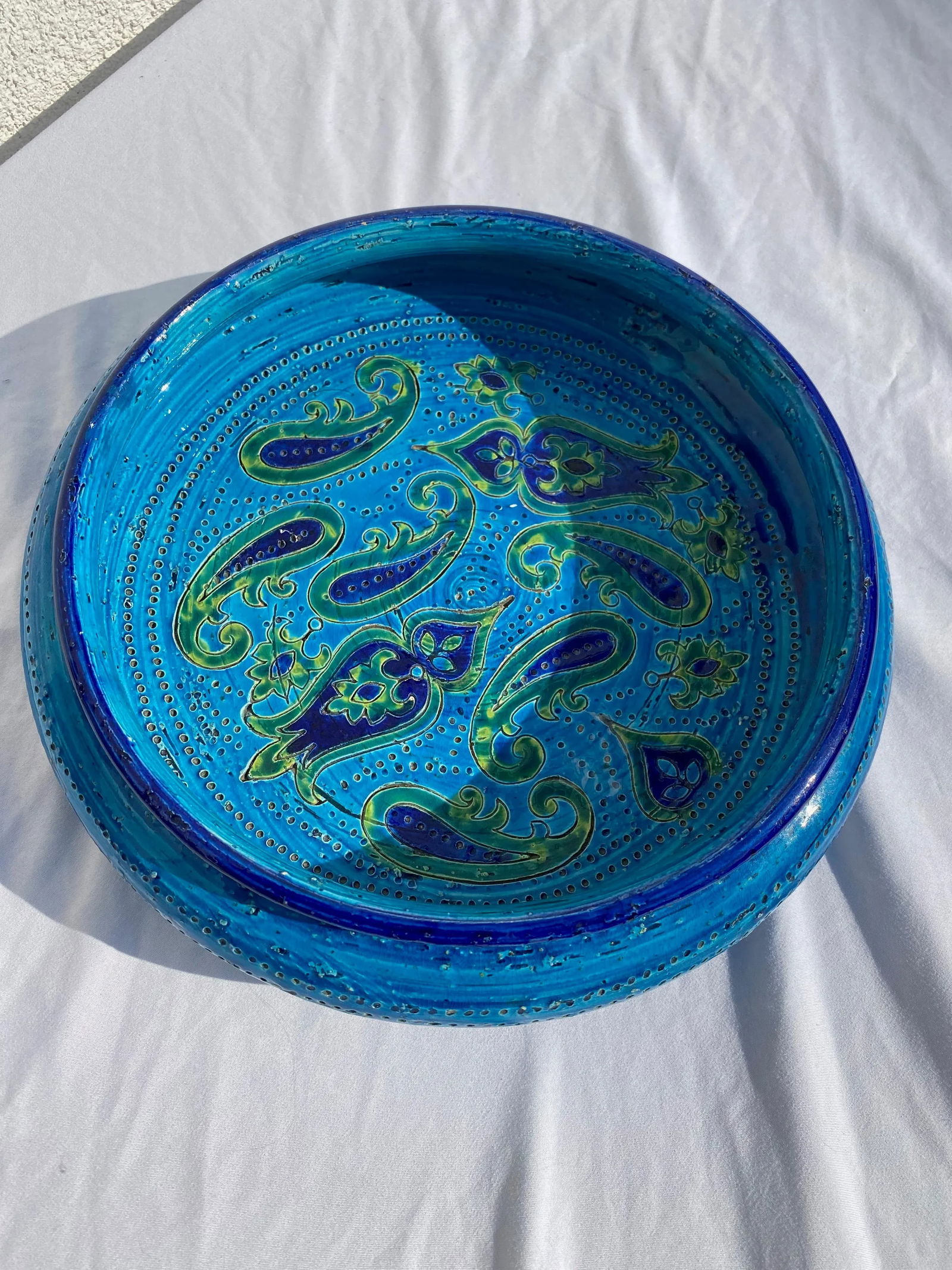 Vintage Ceramic Decorative Bowl - 4