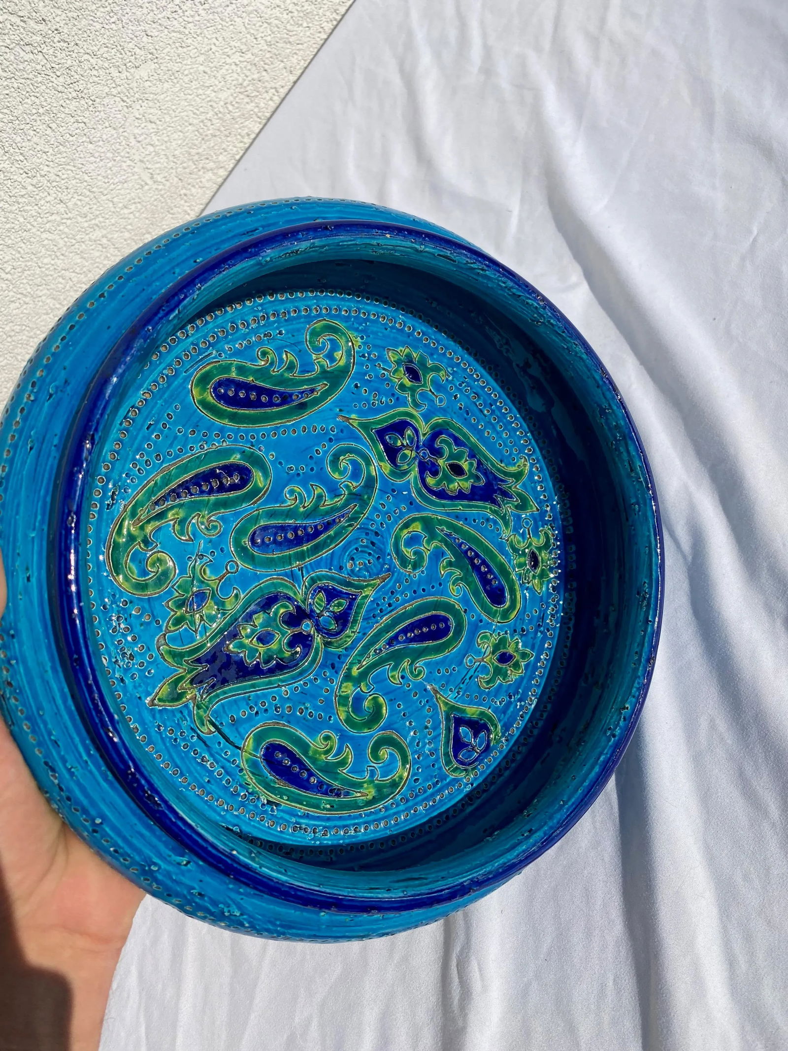 Vintage Ceramic Decorative Bowl - 5