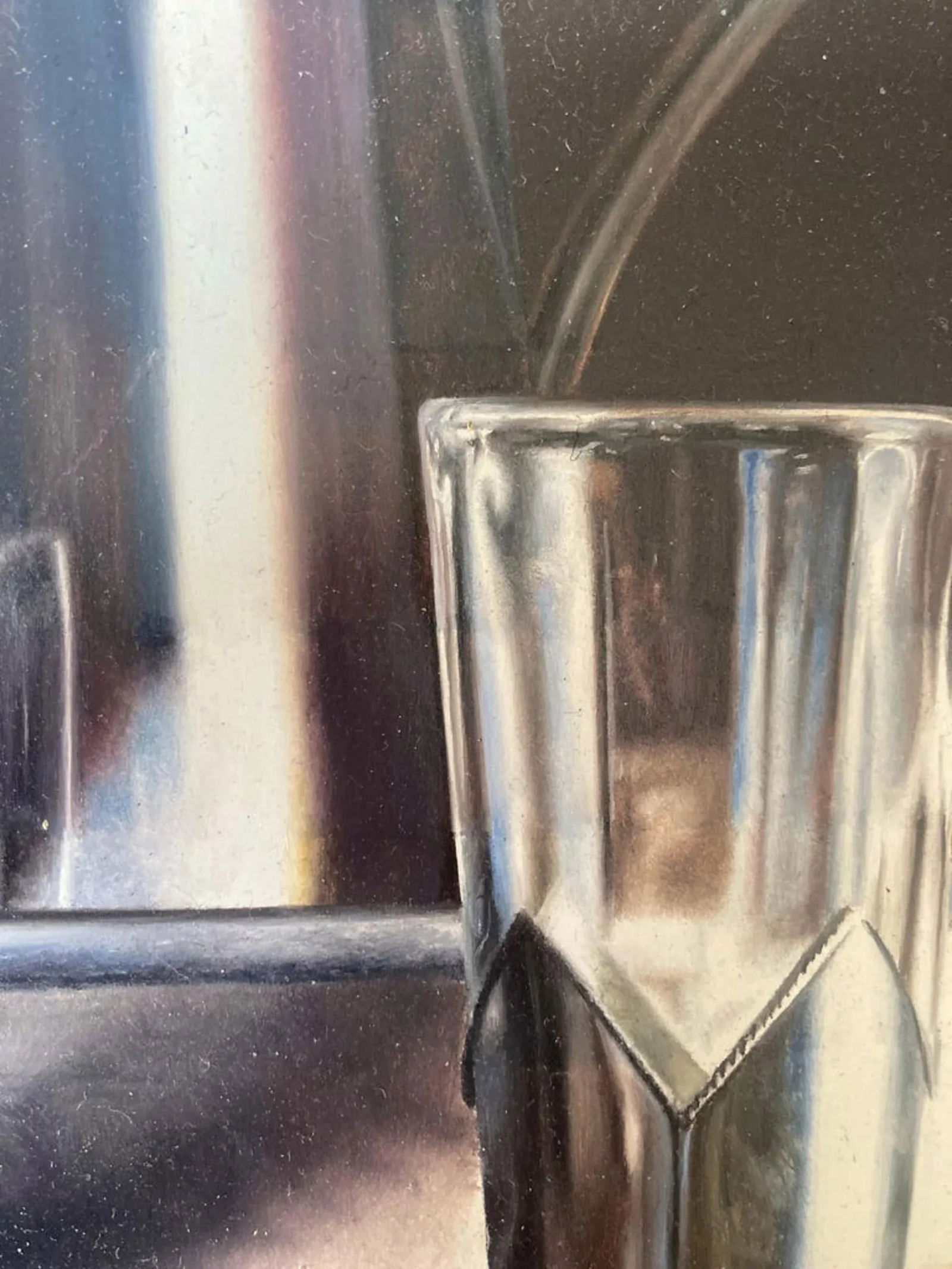 Afternoon Drink (Super-Realism Contemporary Photorealist Still Life Painting), Brandon Drake - 3