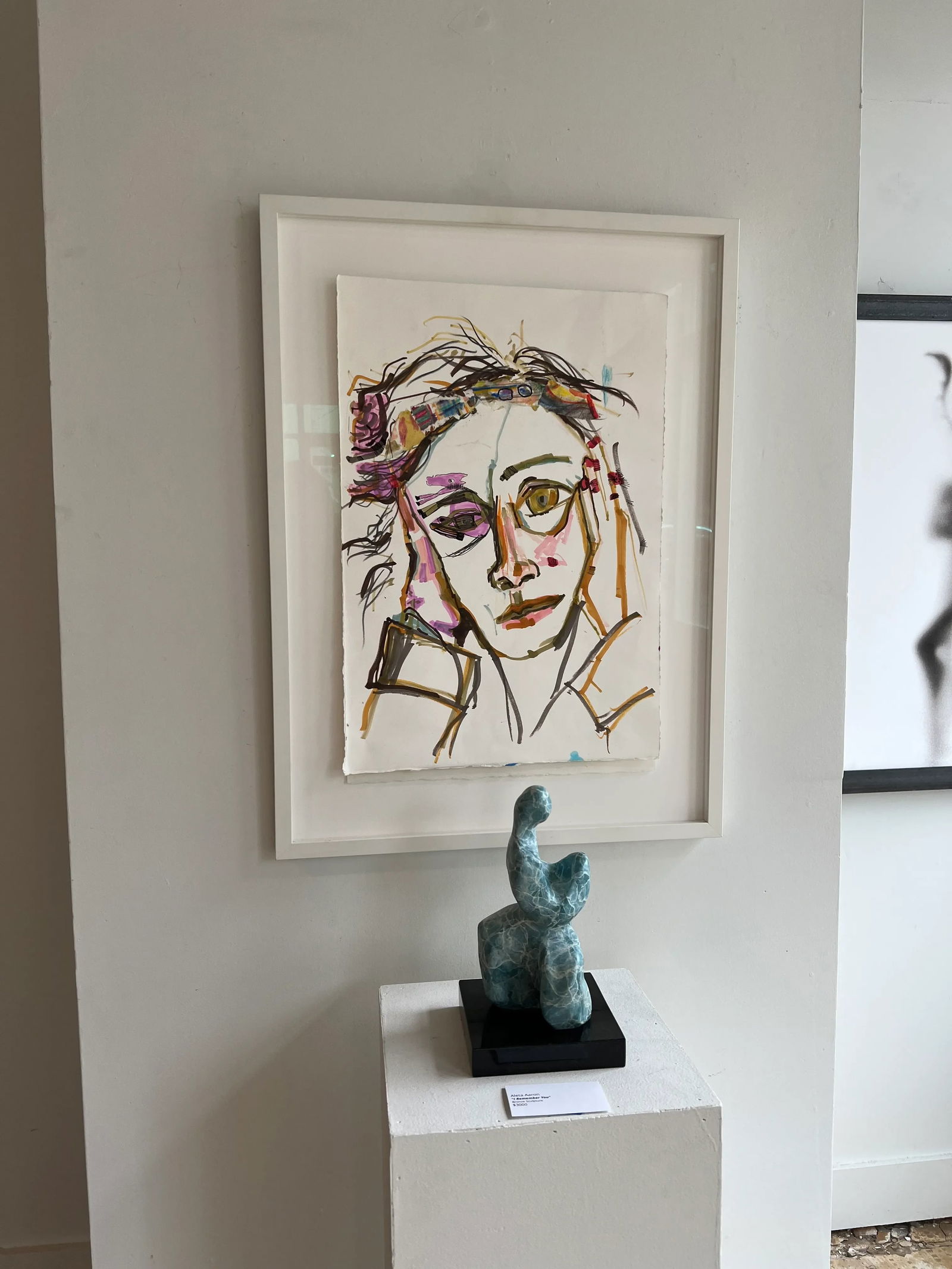 "Piara" Unframed Collage on Paper - 2