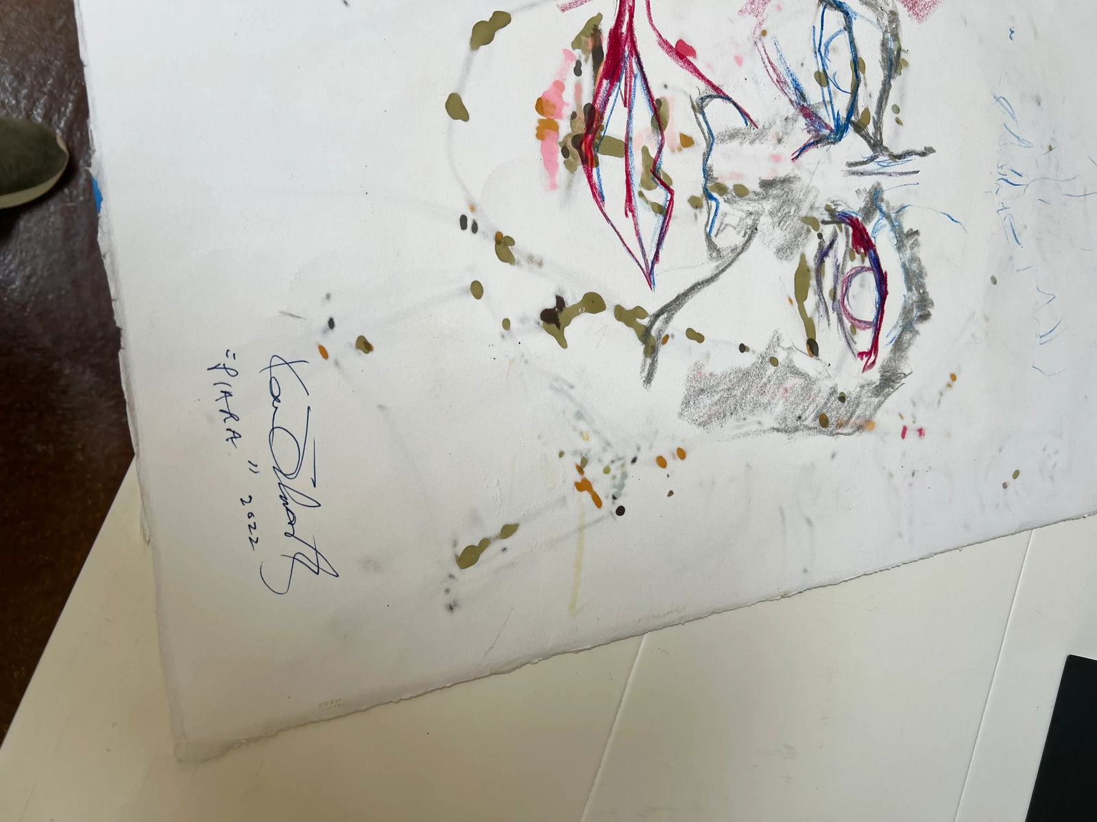 "Piara" Unframed Collage on Paper - 6