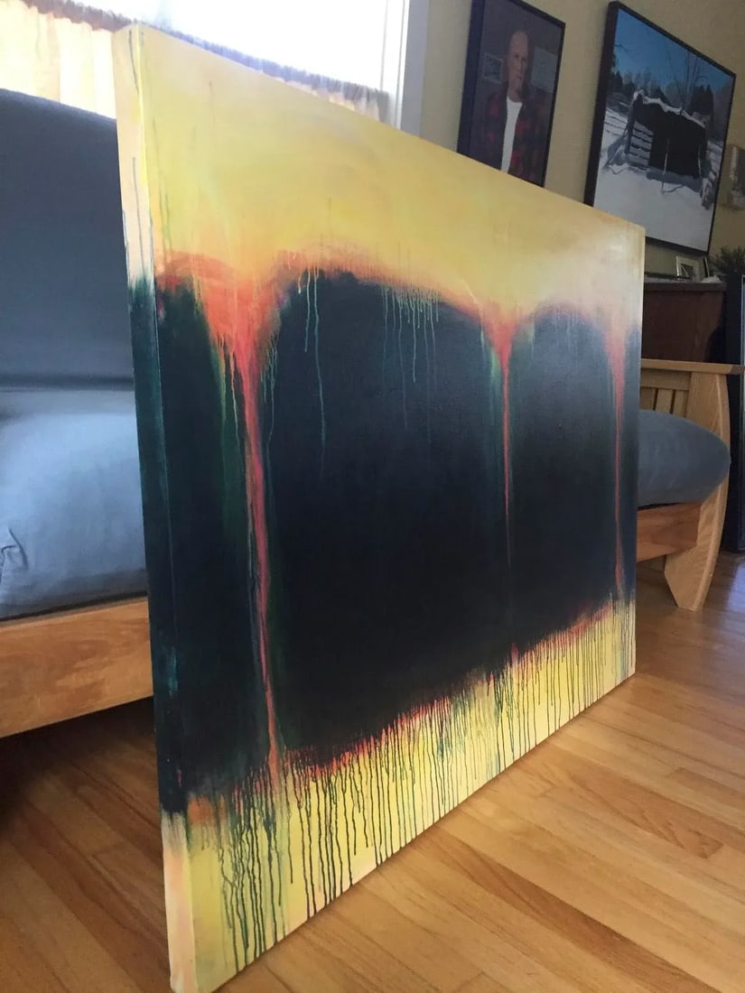 Good Morning, by Stephen Remick, Contemporary Large Abstract Painting, - 2