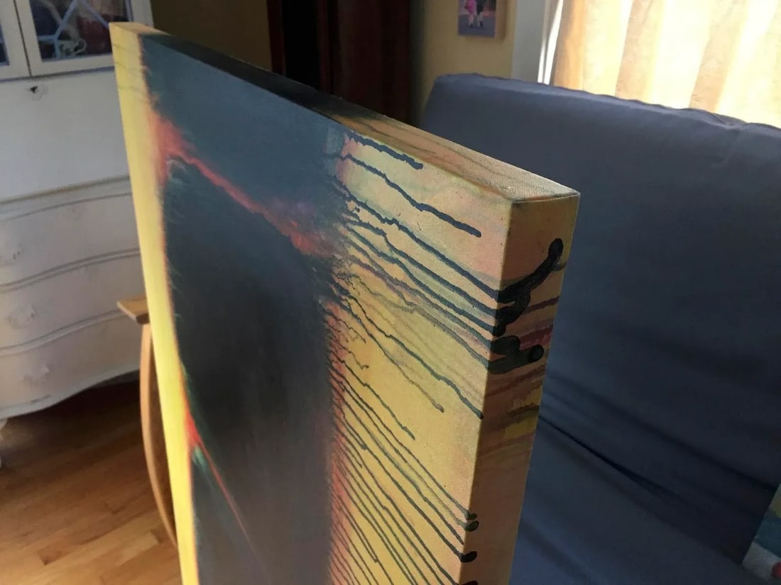 Good Morning, by Stephen Remick, Contemporary Large Abstract Painting, - 4