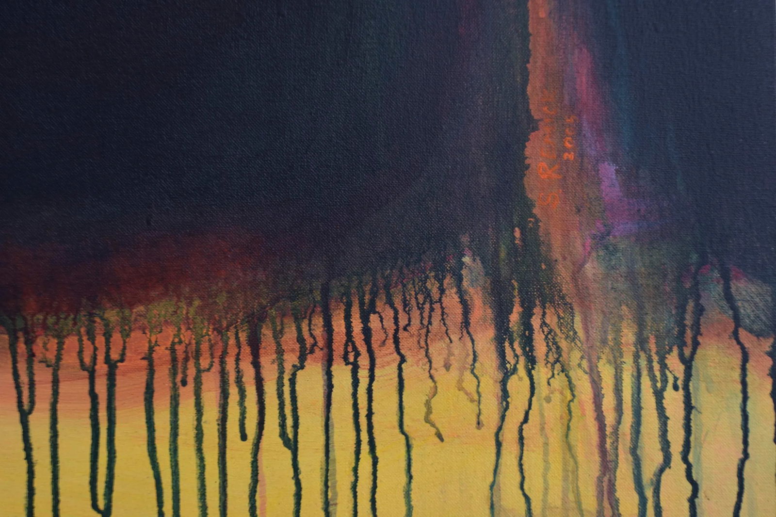 Good Morning, by Stephen Remick, Contemporary Large Abstract Painting, - 5