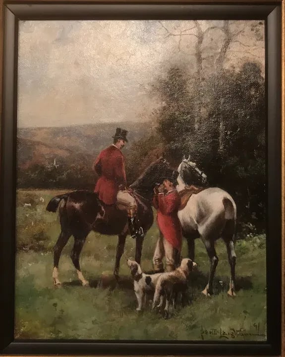 19th Century Scott Leighton Oil Painting - 7