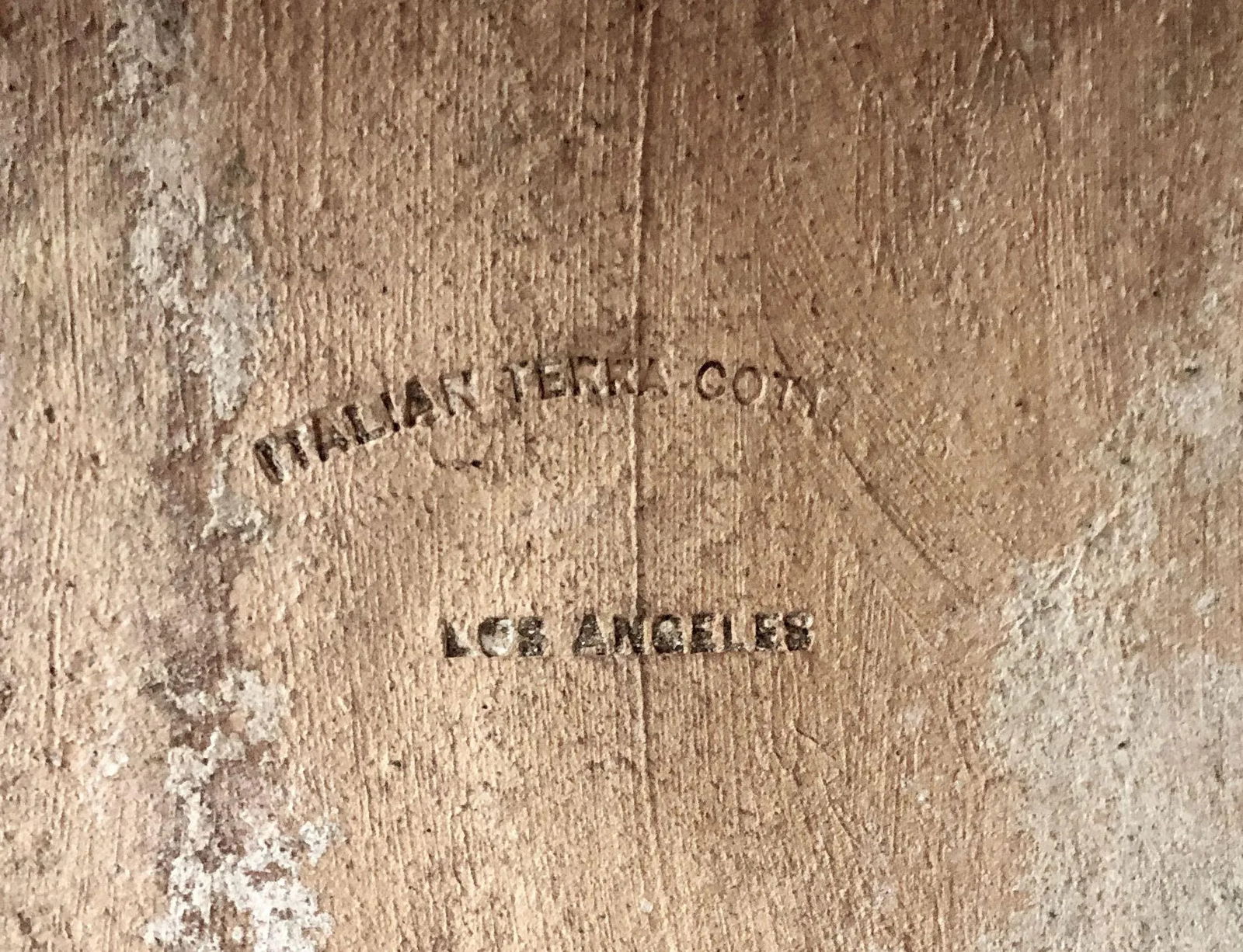 Antique Planter With Cherubs by Italian Terra Cotta Company - 7