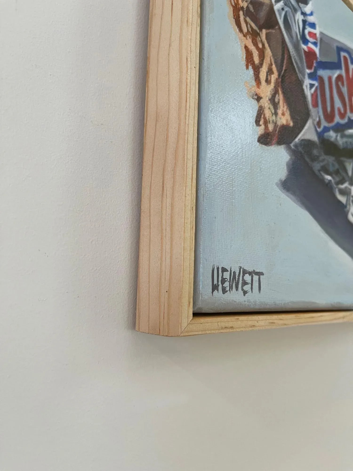 "3 Musketeers" Contemporary Original Realist Still Life Acrylic Painting, Framed - 2