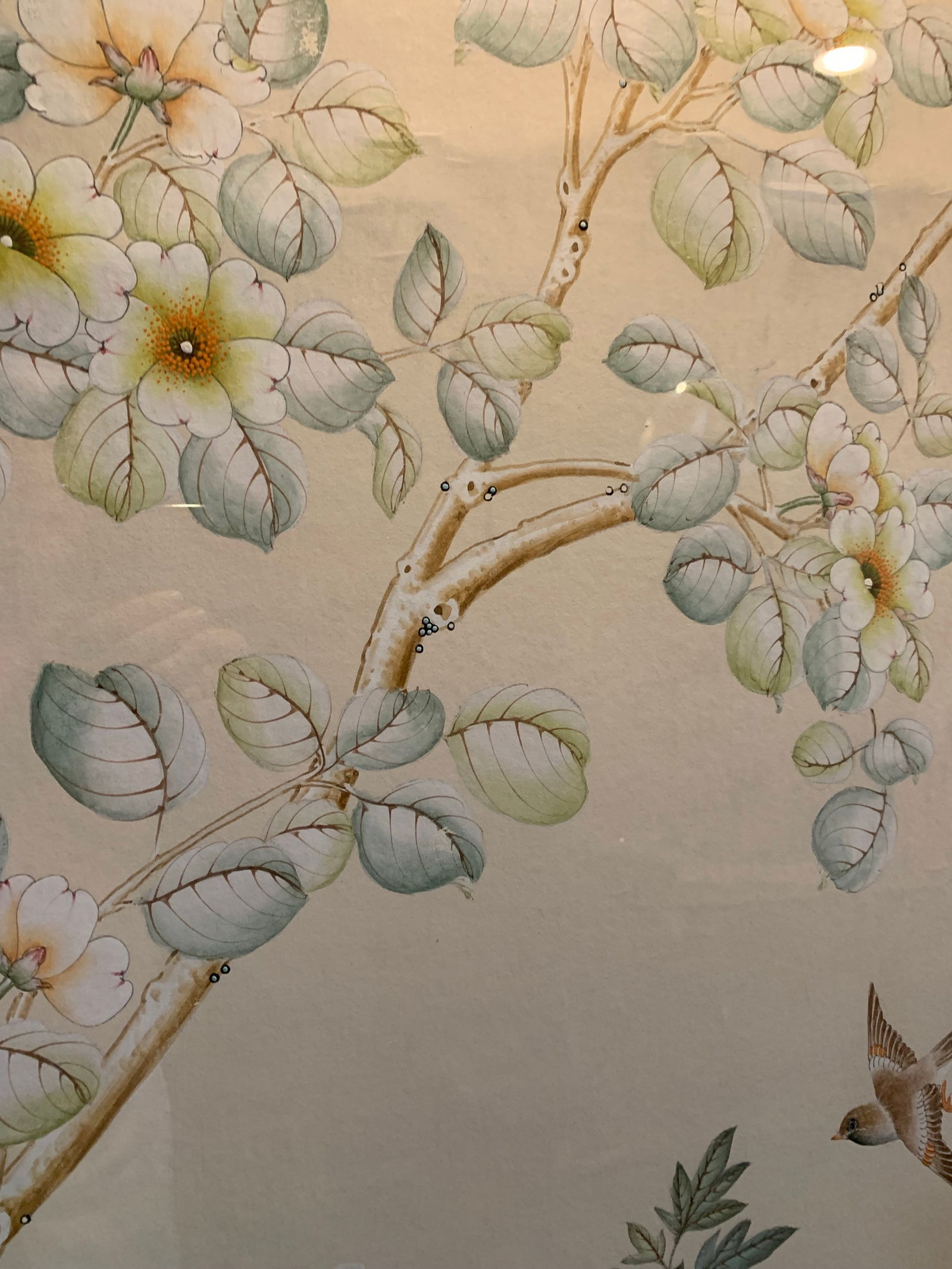 1980's Vintage Gracie Wallpaper Panel - 7