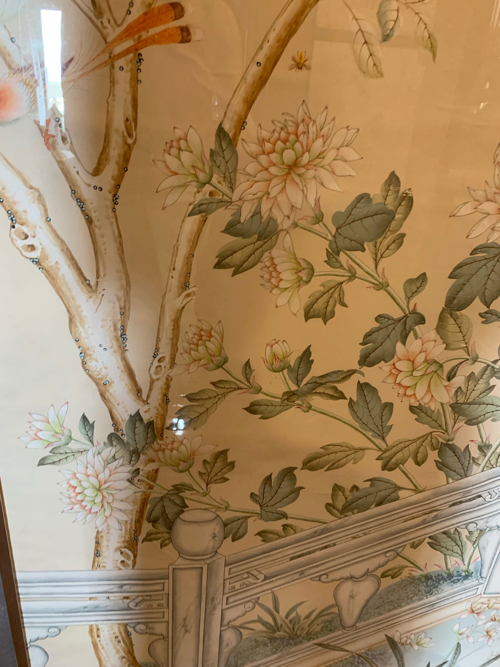 1980's Vintage Gracie Wallpaper Panel - 8