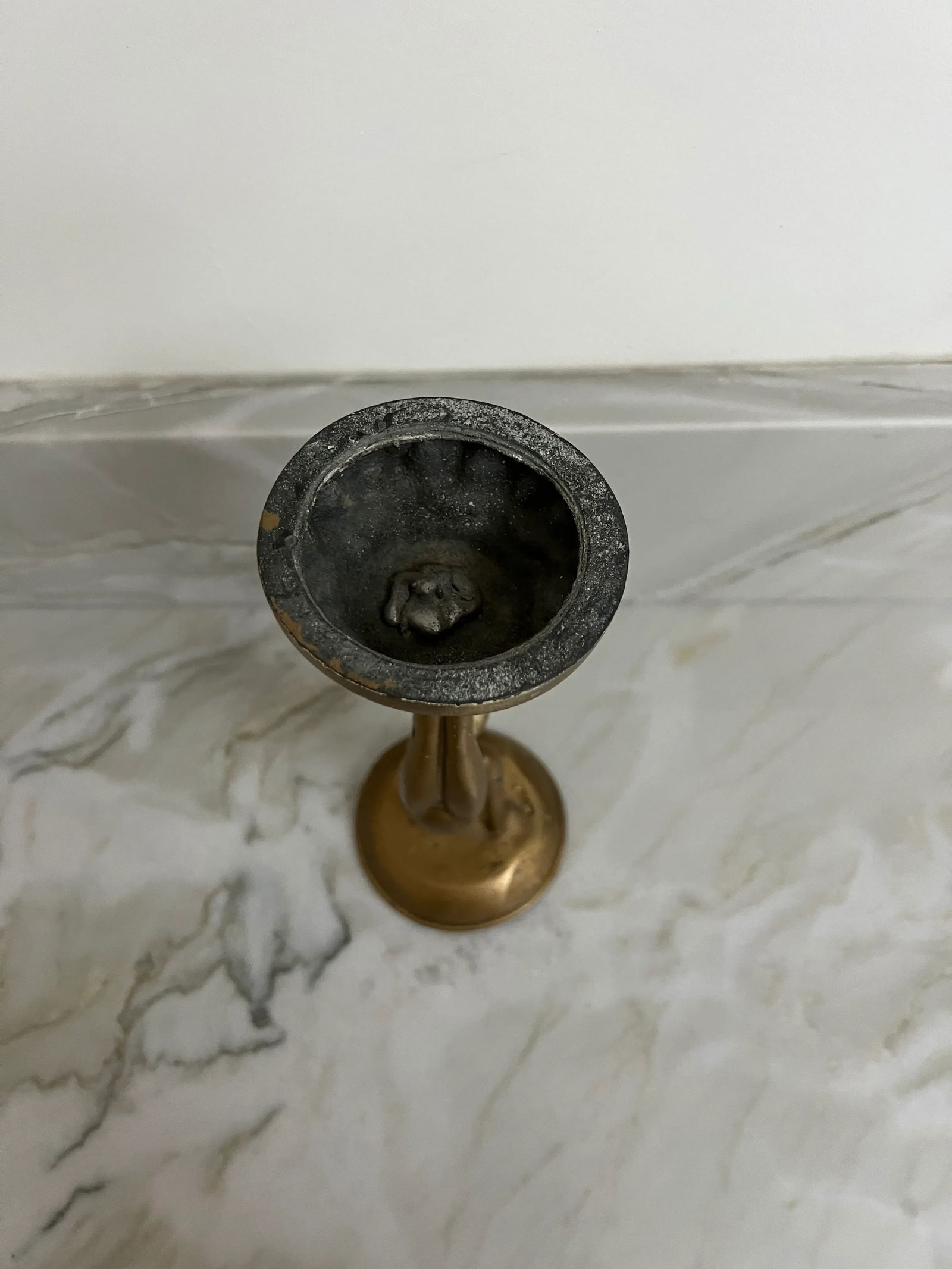 1920's Art Deco Frankart Style Nude Woman Smoking Standing Ashtray - 10