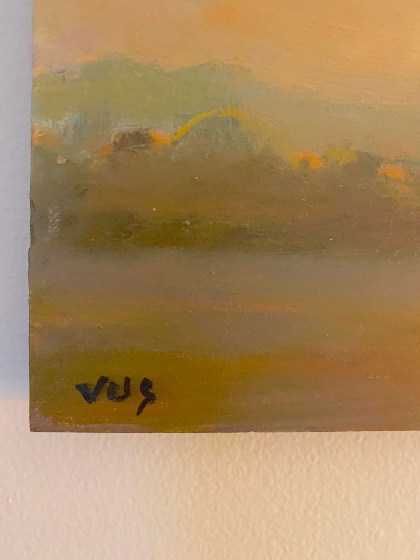 "Bozeman Sky" Landscape, Oil Painting on Board - 4