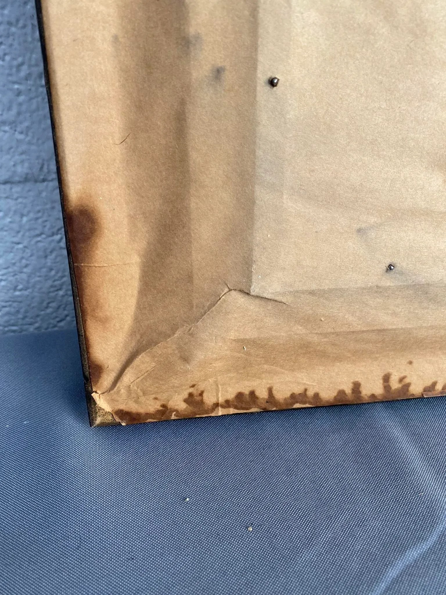 Early 20th Century Framed Old Man Profile Portrait Oil Painting - 12