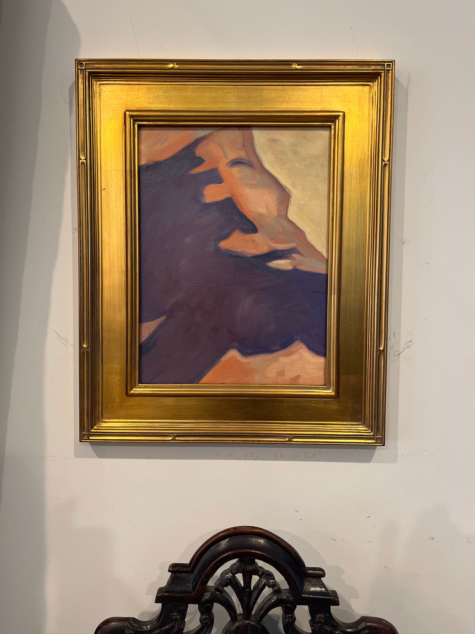 "Ode to Dixon III" Contemporary Original Abstract Southwest Landscape Oil Painting by Palmer Saylor - 2