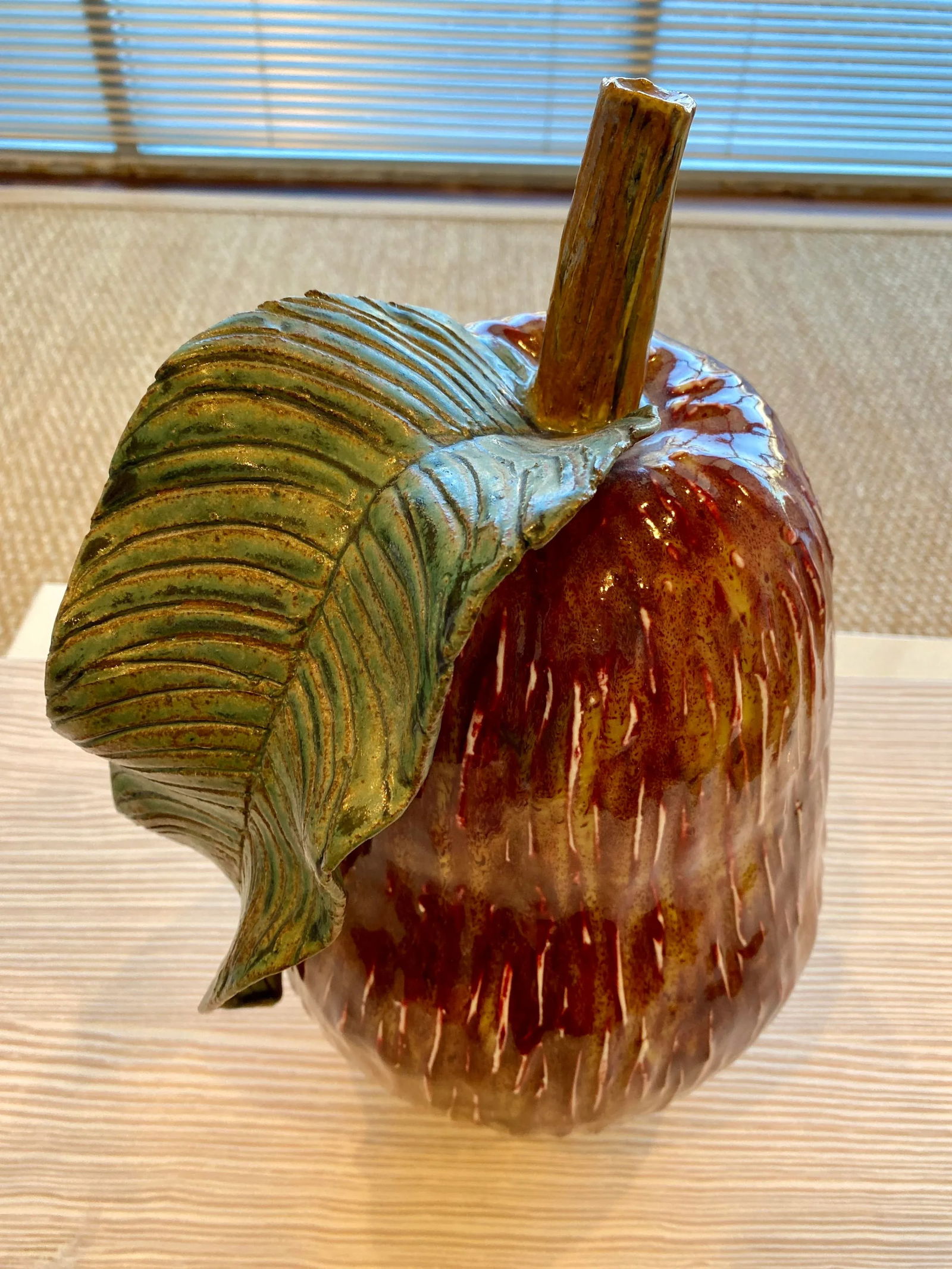 Vintage Ceramic Art Pottery Fruit Pear - 3