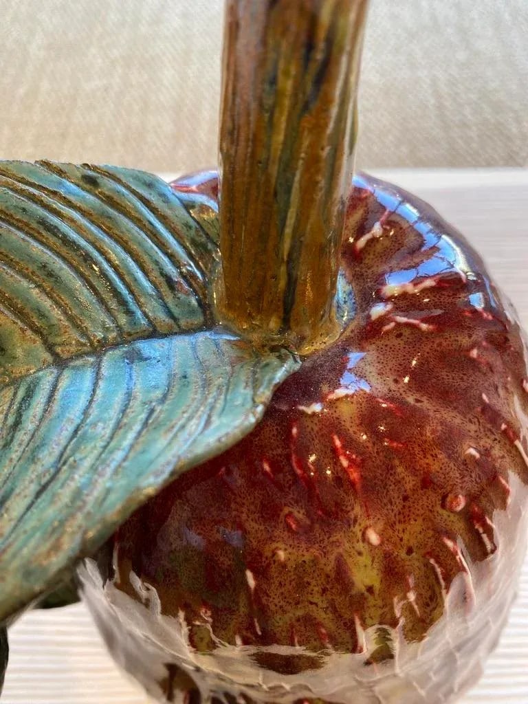 Vintage Ceramic Art Pottery Fruit Pear - 6