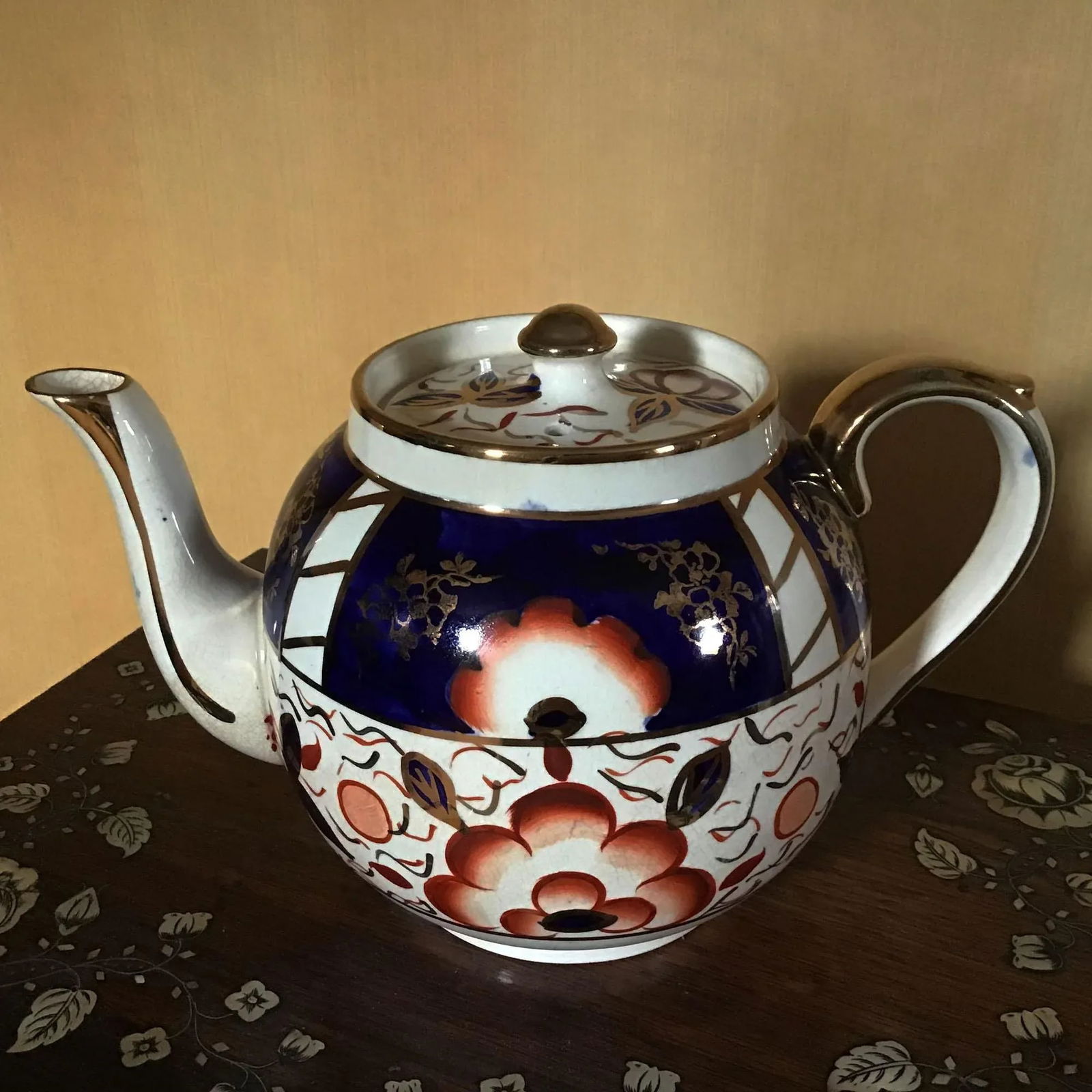 Vintage 1950's Gibson's Staffordshire Amari Tea Pot - 9