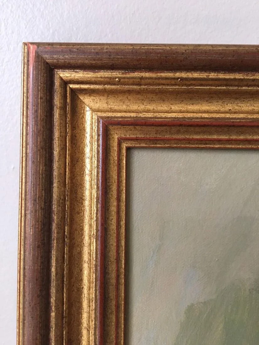 Still Life Tablescape Acrylic Painting by Glo Sessions, Framed - 9