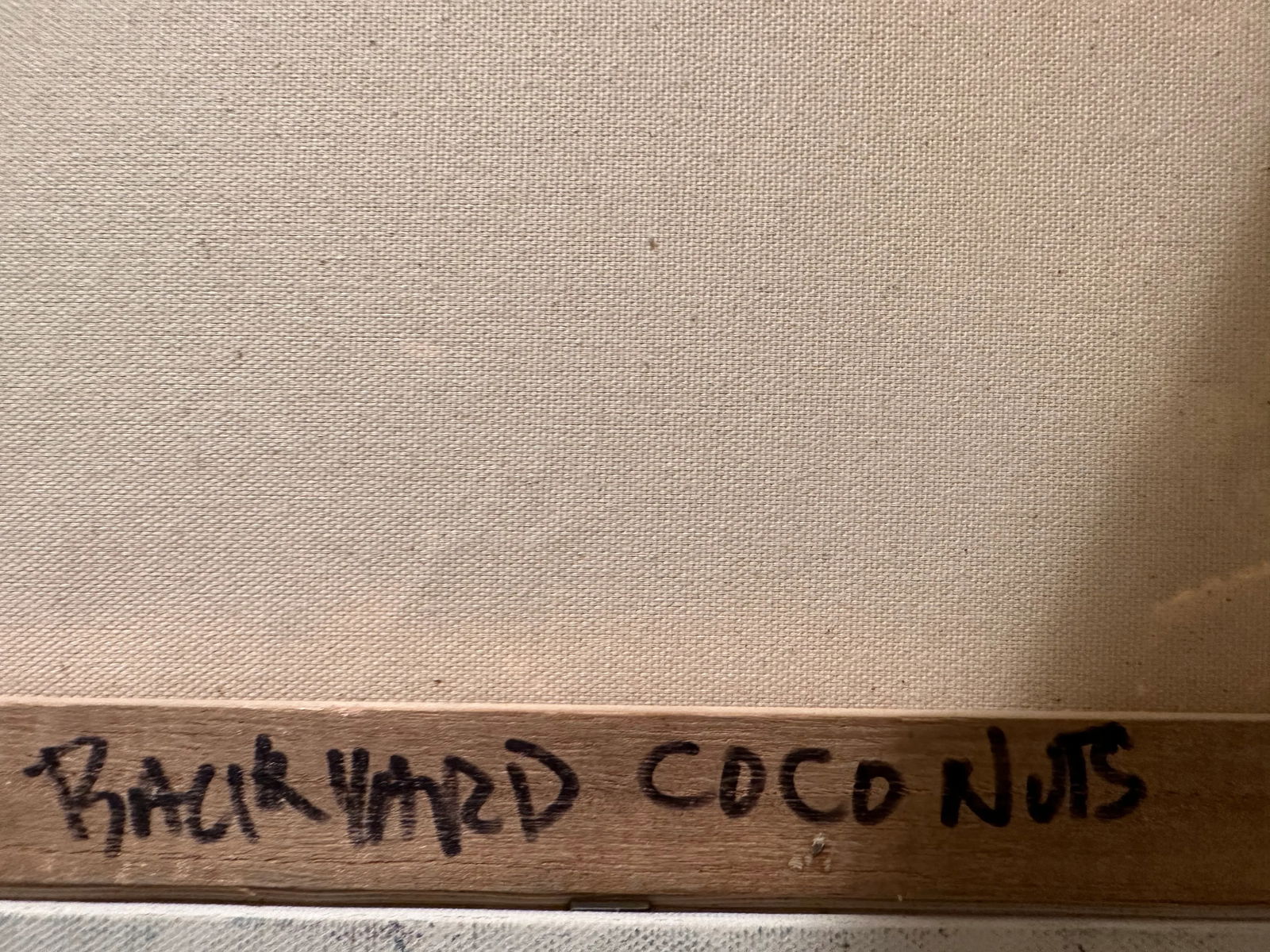 "Backyard Coconuts" Impressionist Landscape Oil Painting by James P. Kerr - 5