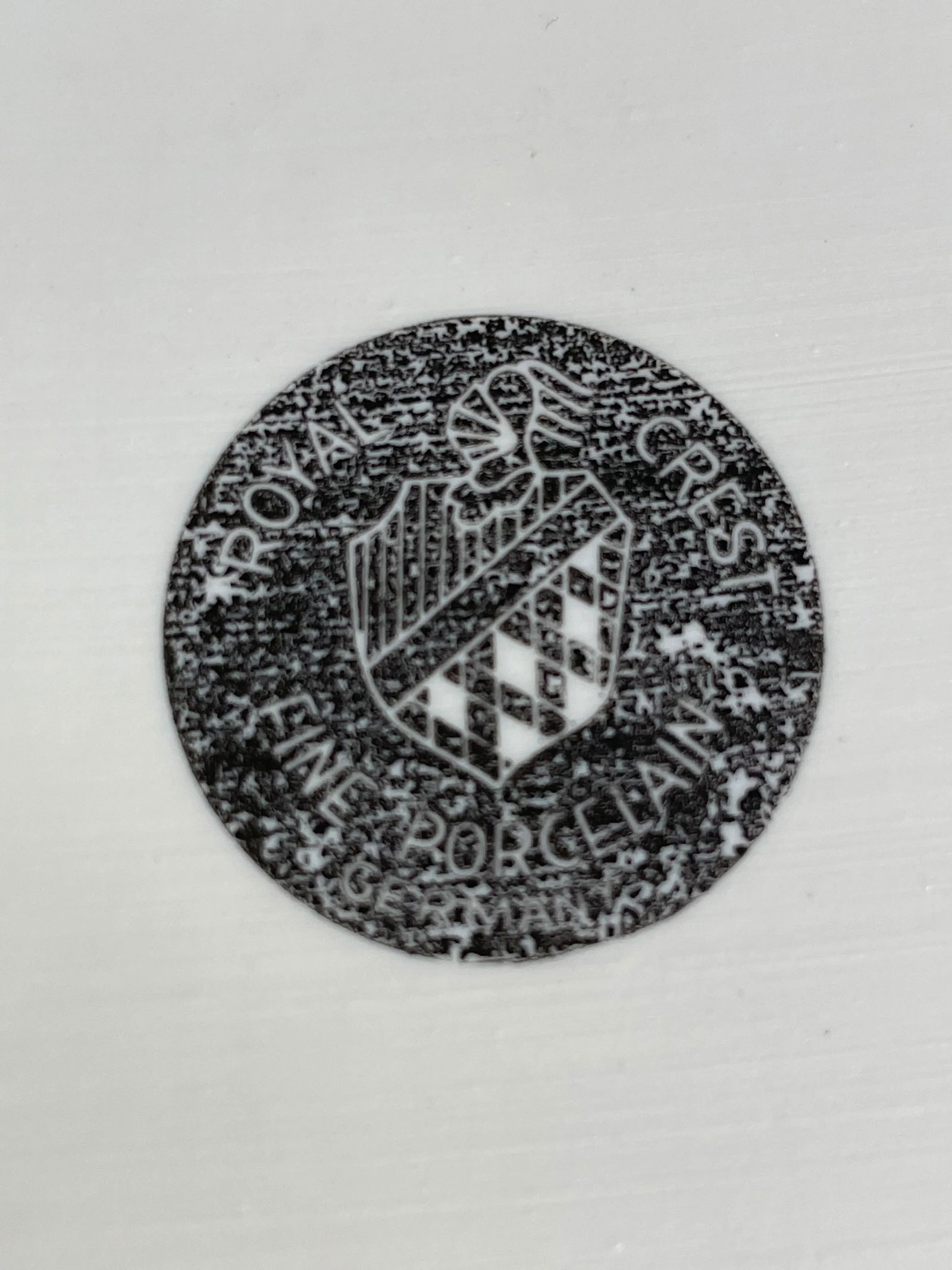 Large Hand Painted Great Horned Owl Portrait Oval Porcelain Wall Plaque - 10