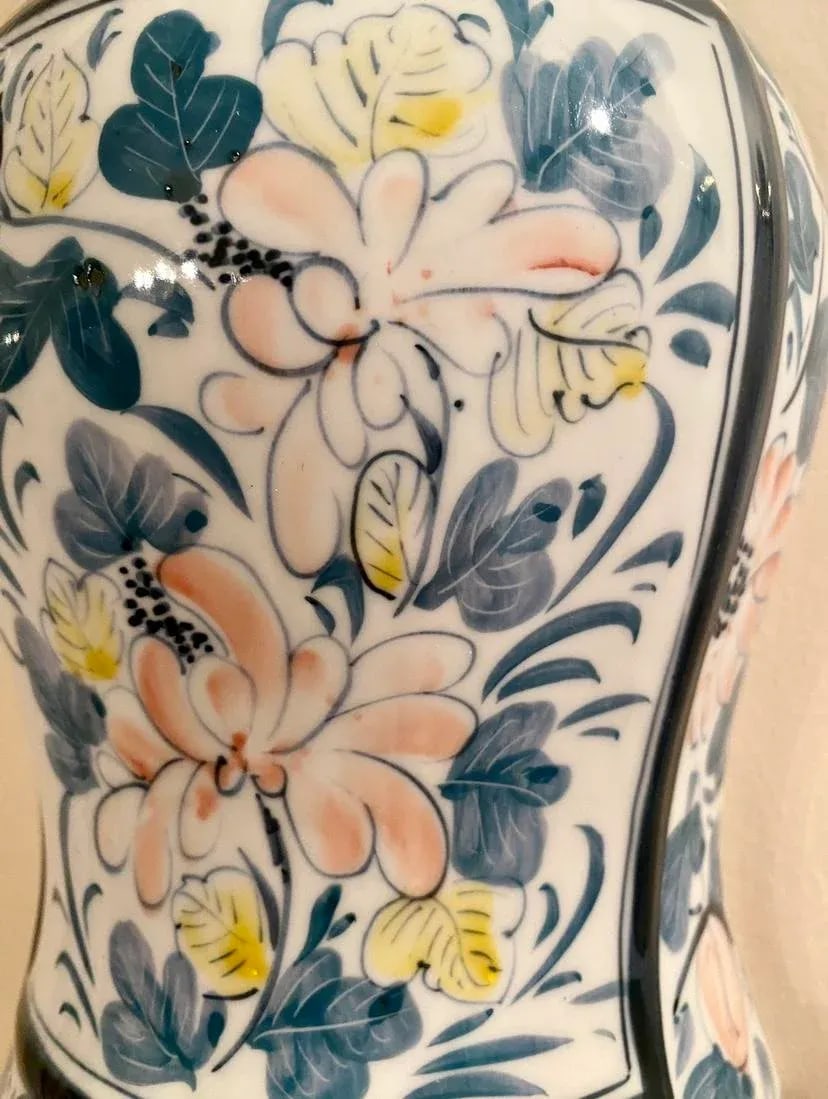 Pair of Maitland-Smith Floral Wall Vases / Sconces - 8