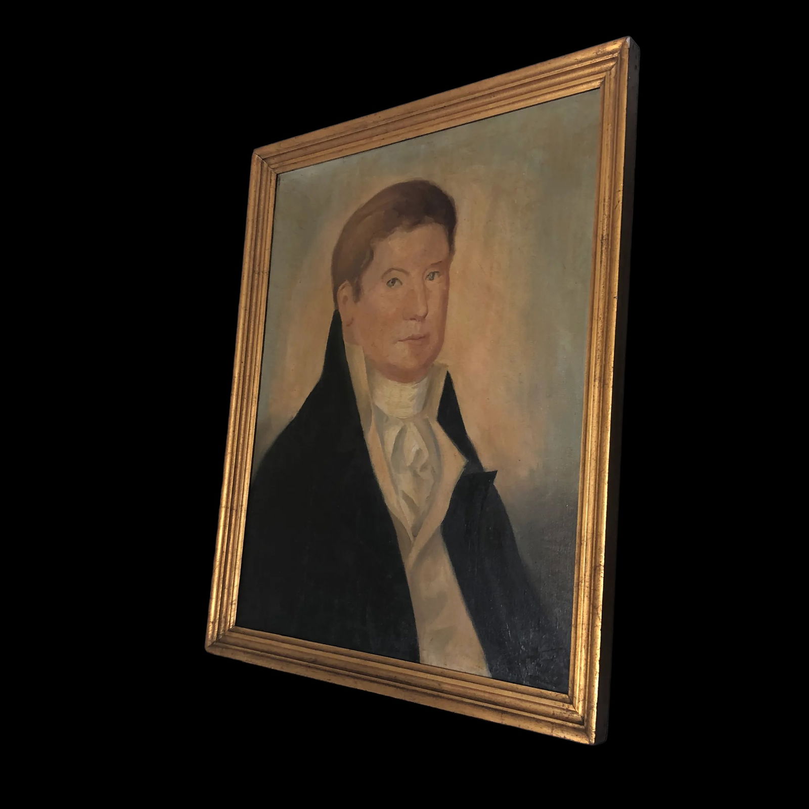 Early 20th Century Alexander Clayton Oiginal Oil Painting Portrait of a Doctor - 4