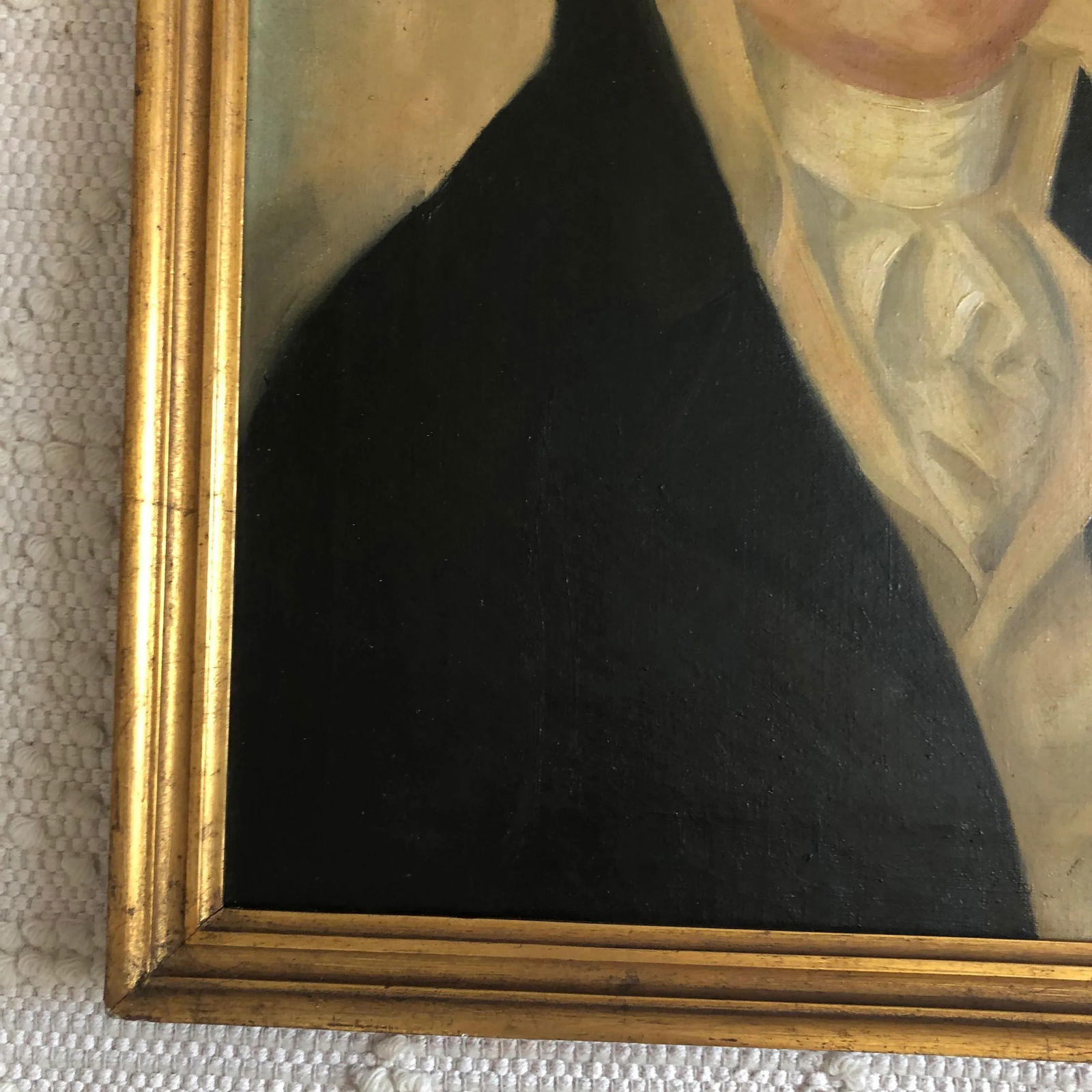 Early 20th Century Alexander Clayton Oiginal Oil Painting Portrait of a Doctor - 6