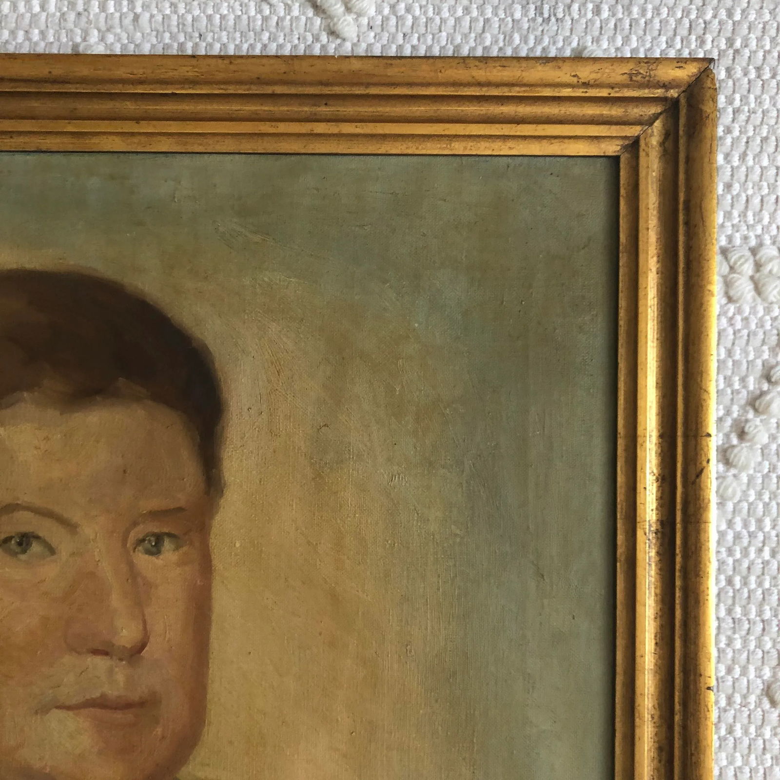 Early 20th Century Alexander Clayton Oiginal Oil Painting Portrait of a Doctor - 7