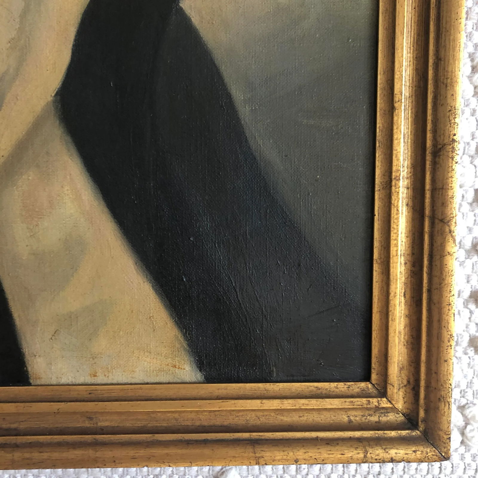 Early 20th Century Alexander Clayton Oiginal Oil Painting Portrait of a Doctor - 9