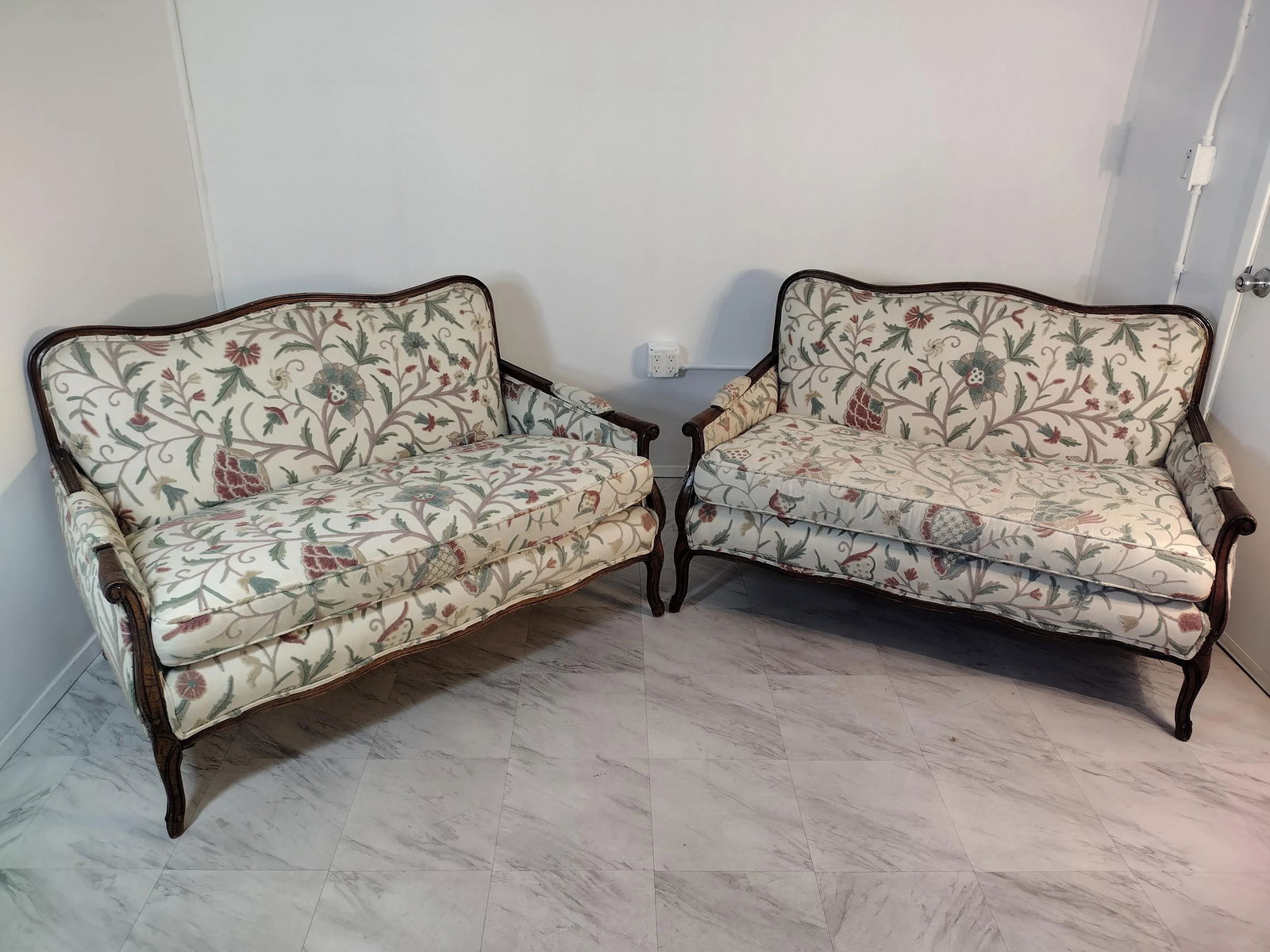 1960s French Style Settes - a Pair - 10