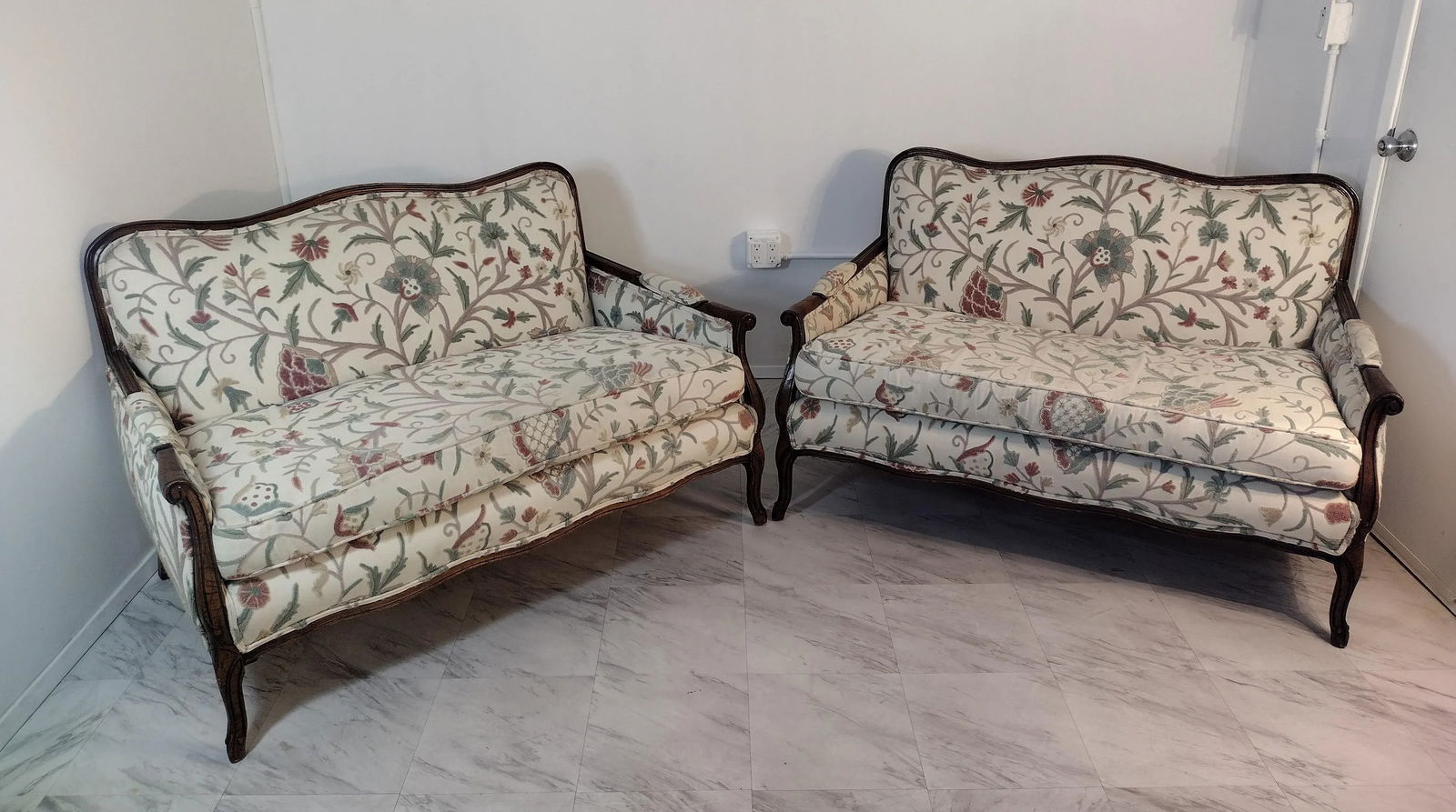 1960s French Style Settes - a Pair - 13