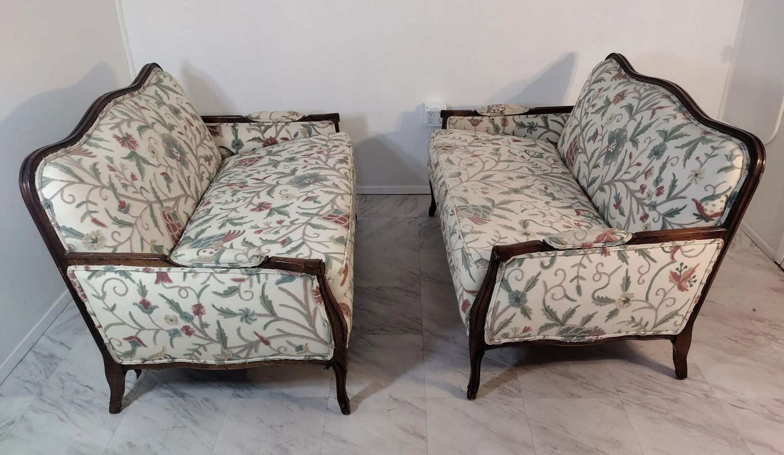 1960s French Style Settes - a Pair - 3