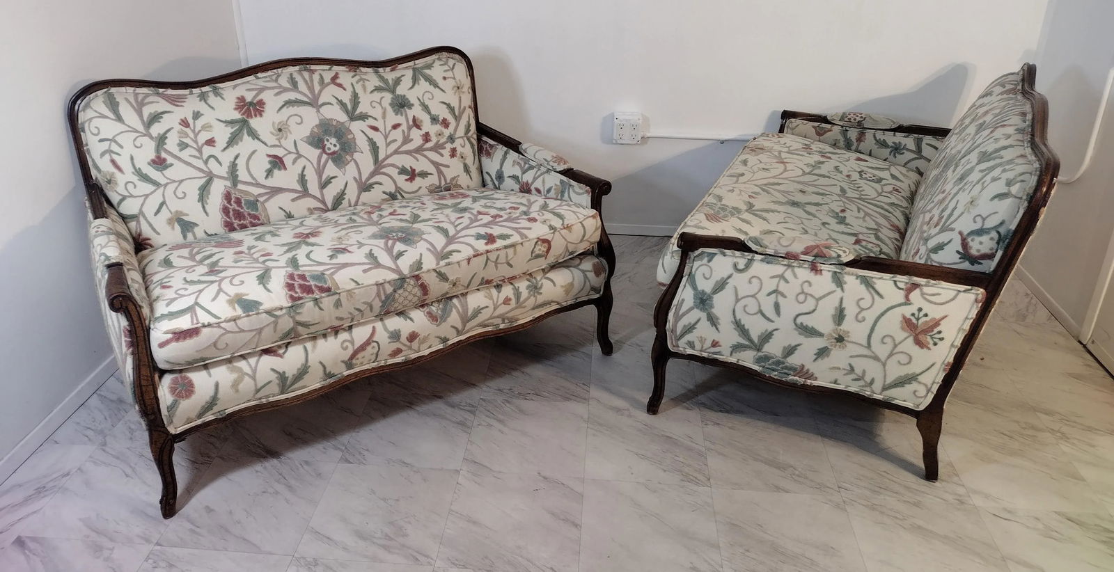 1960s French Style Settes - a Pair - 4