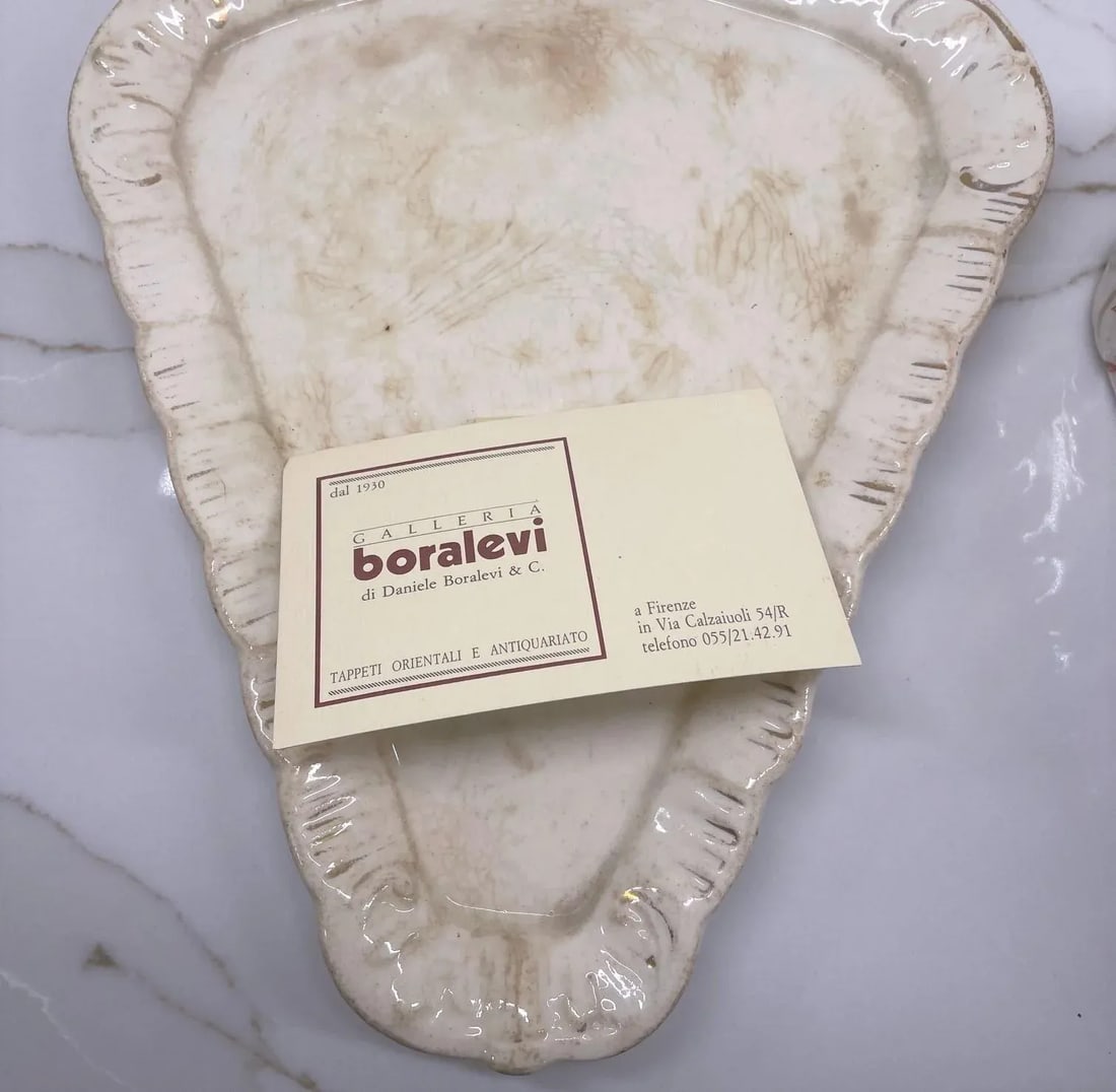 Antique 19th Century English Majolica Covered Cheese Dish - 6