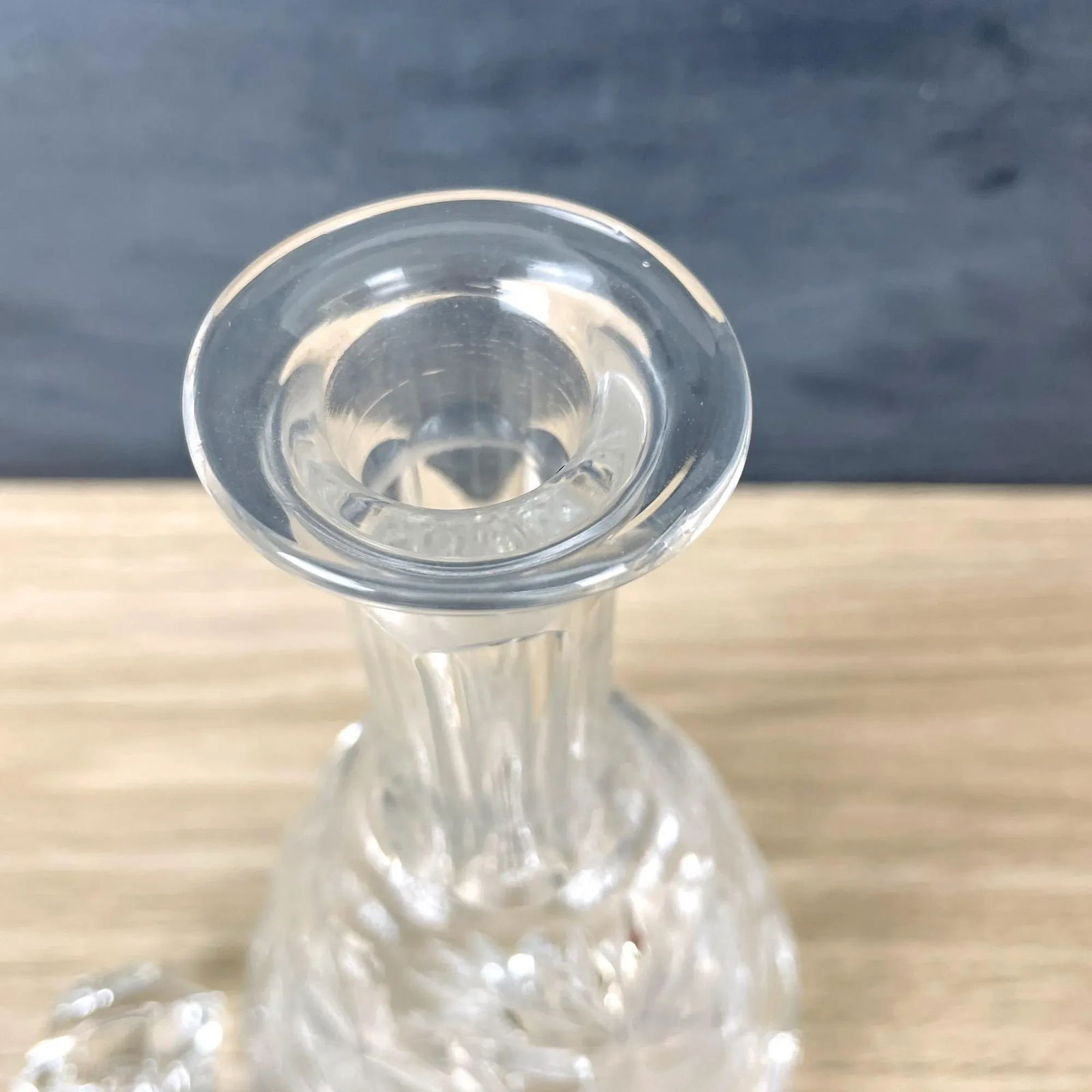 1930s Crystal Decanter With Grapes - 6