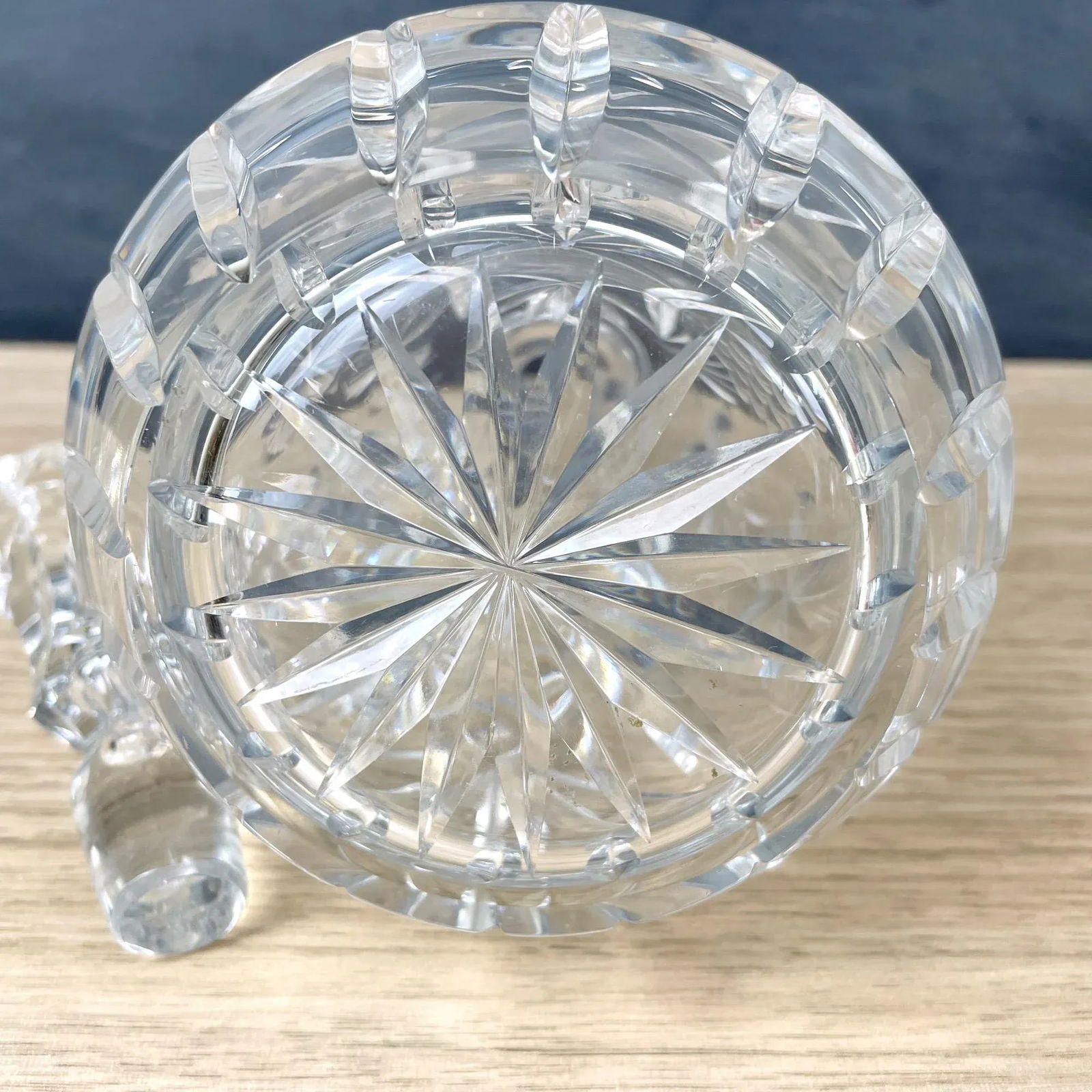 1930s Crystal Decanter With Grapes - 7