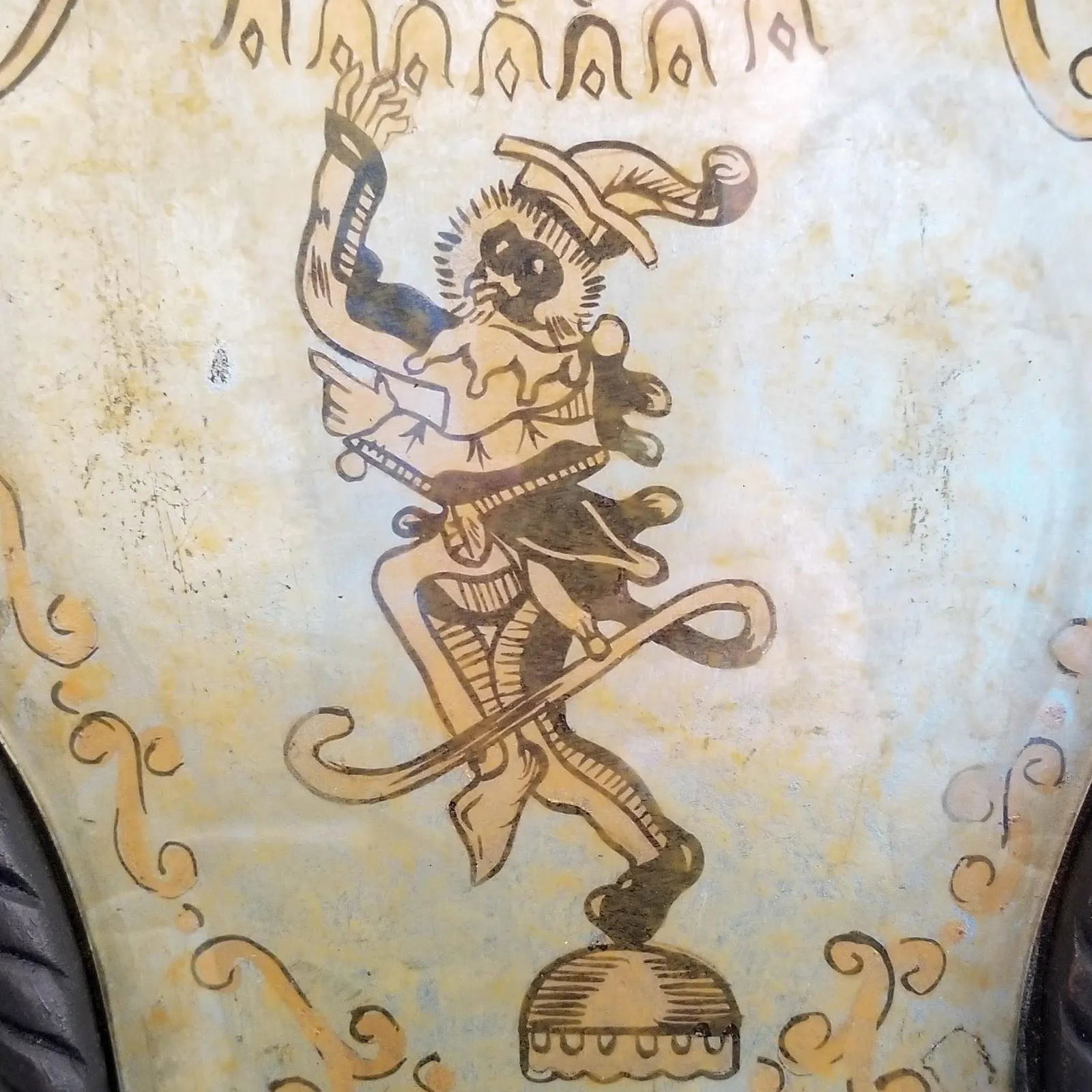 Whimsical Painted Wall Sconce - 2