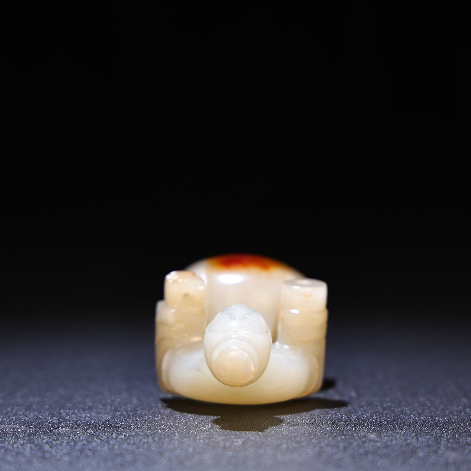 Old Chinese Hetian Jade Figure Statue - 6