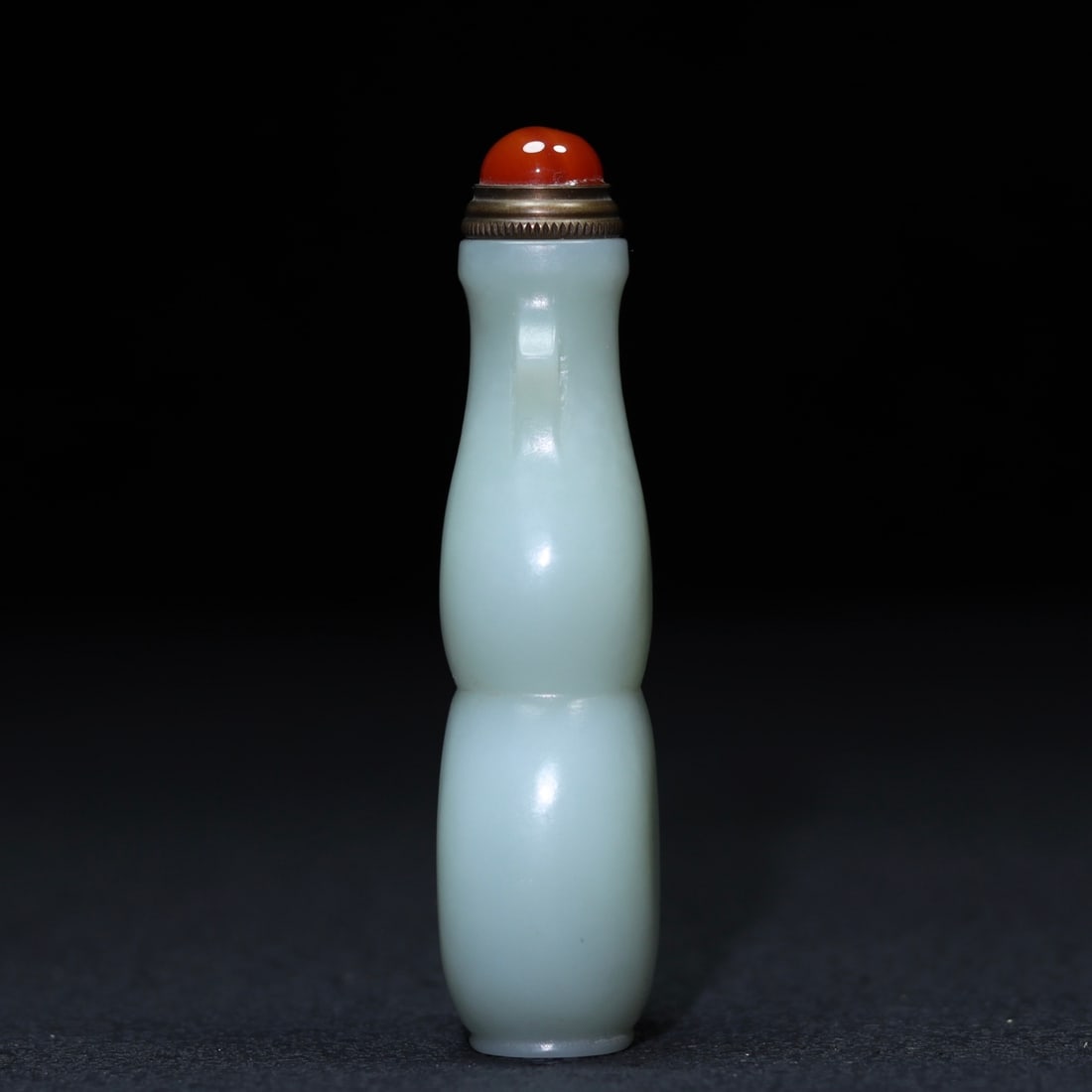 Chinese Hetian Jade Snuff Bottle - 3