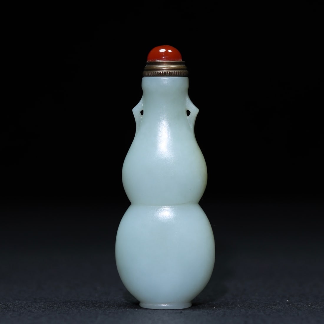 Chinese Hetian Jade Snuff Bottle - 5