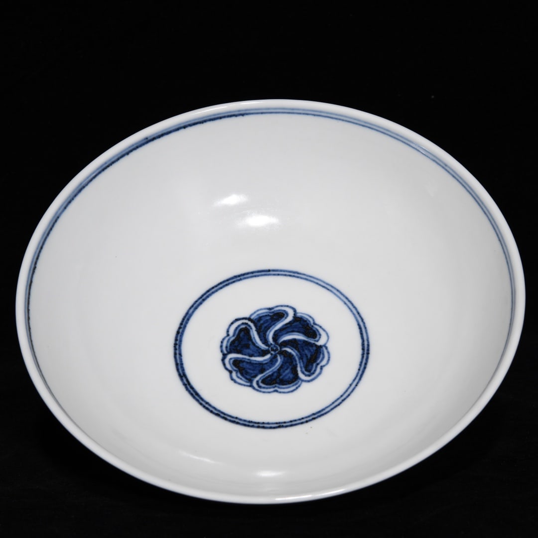 Chinese Blue and White Porcelain Bowl - 3