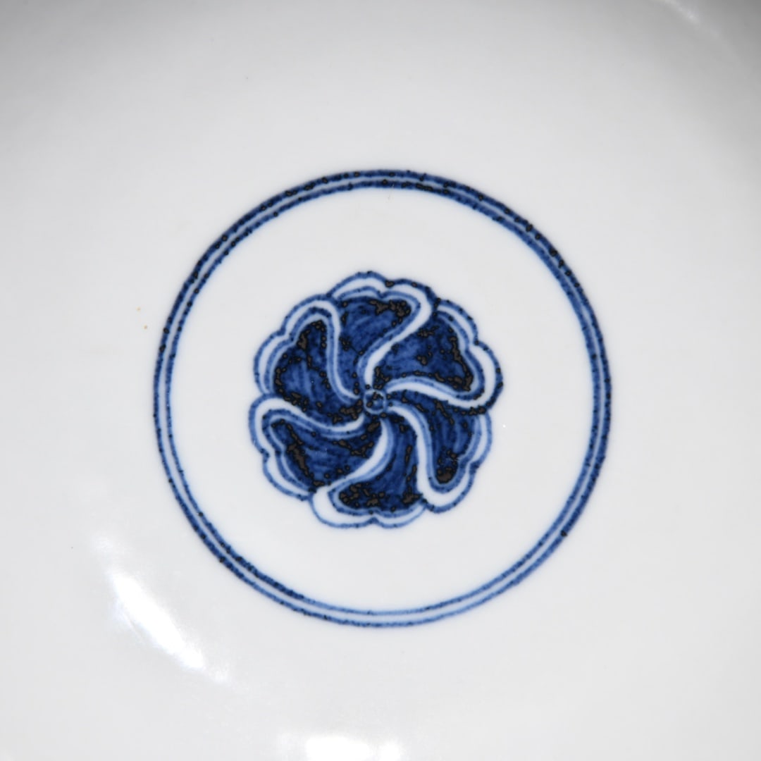 Chinese Blue and White Porcelain Bowl - 4