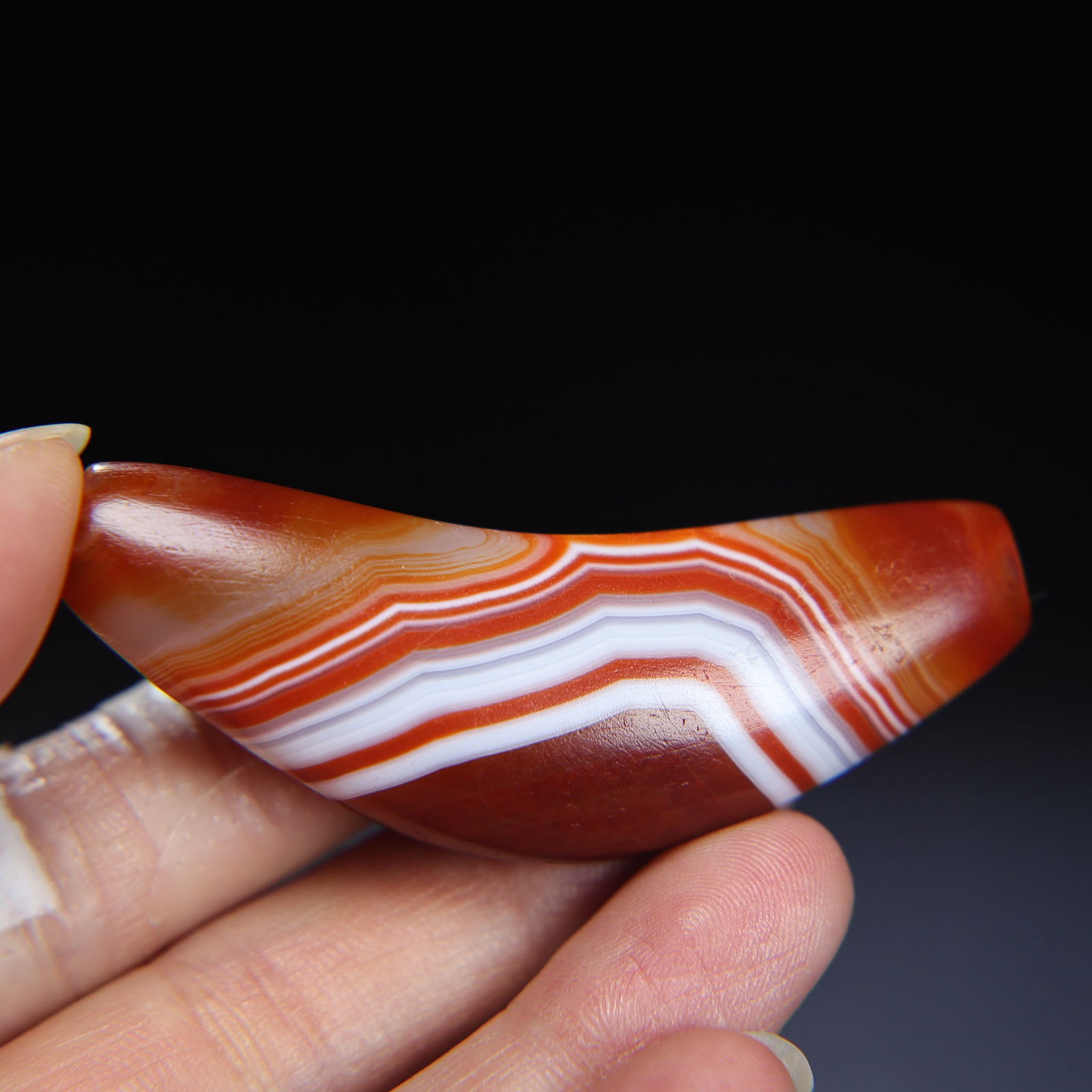 Beautiful Tibetan DZI Agate Pendant - 7