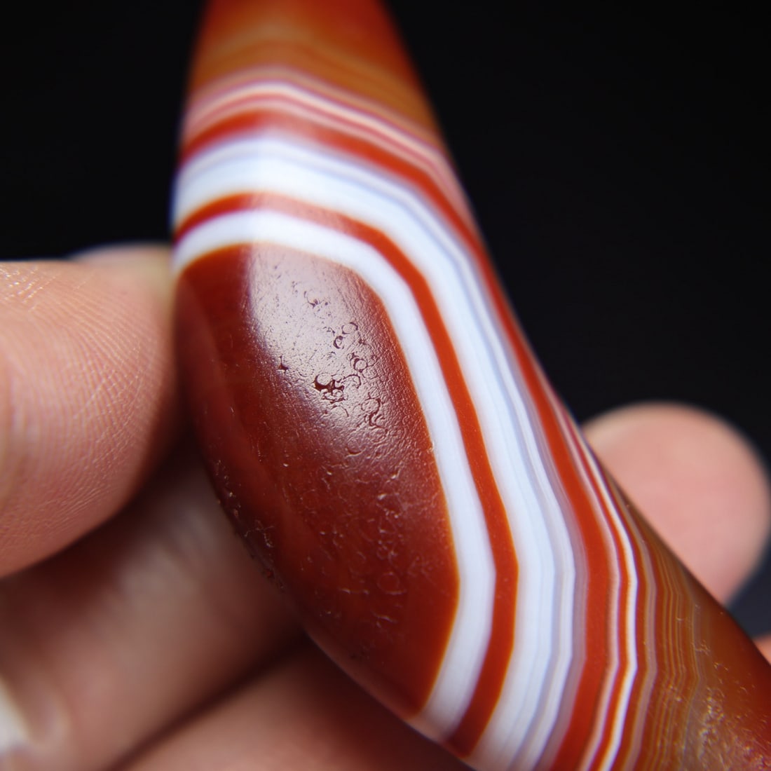Beautiful Tibetan DZI Agate Pendant - 9