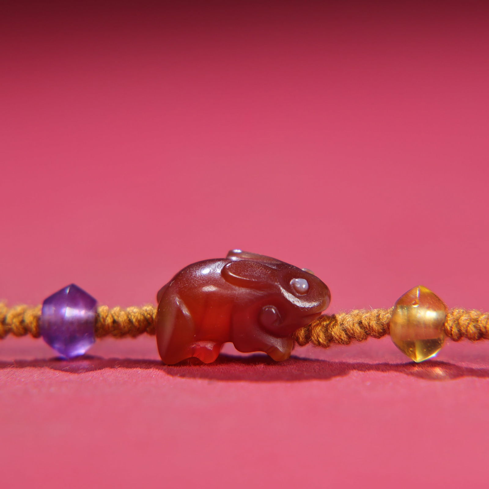 Old Chinese Hetian Jade Carved Fortune Dragon Ring Pendant - 3