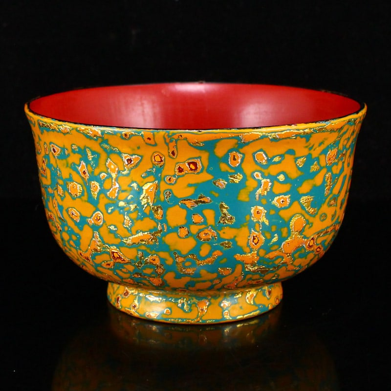 Chinese Gilt Gold Lacquerware Bowl (1 of 9)